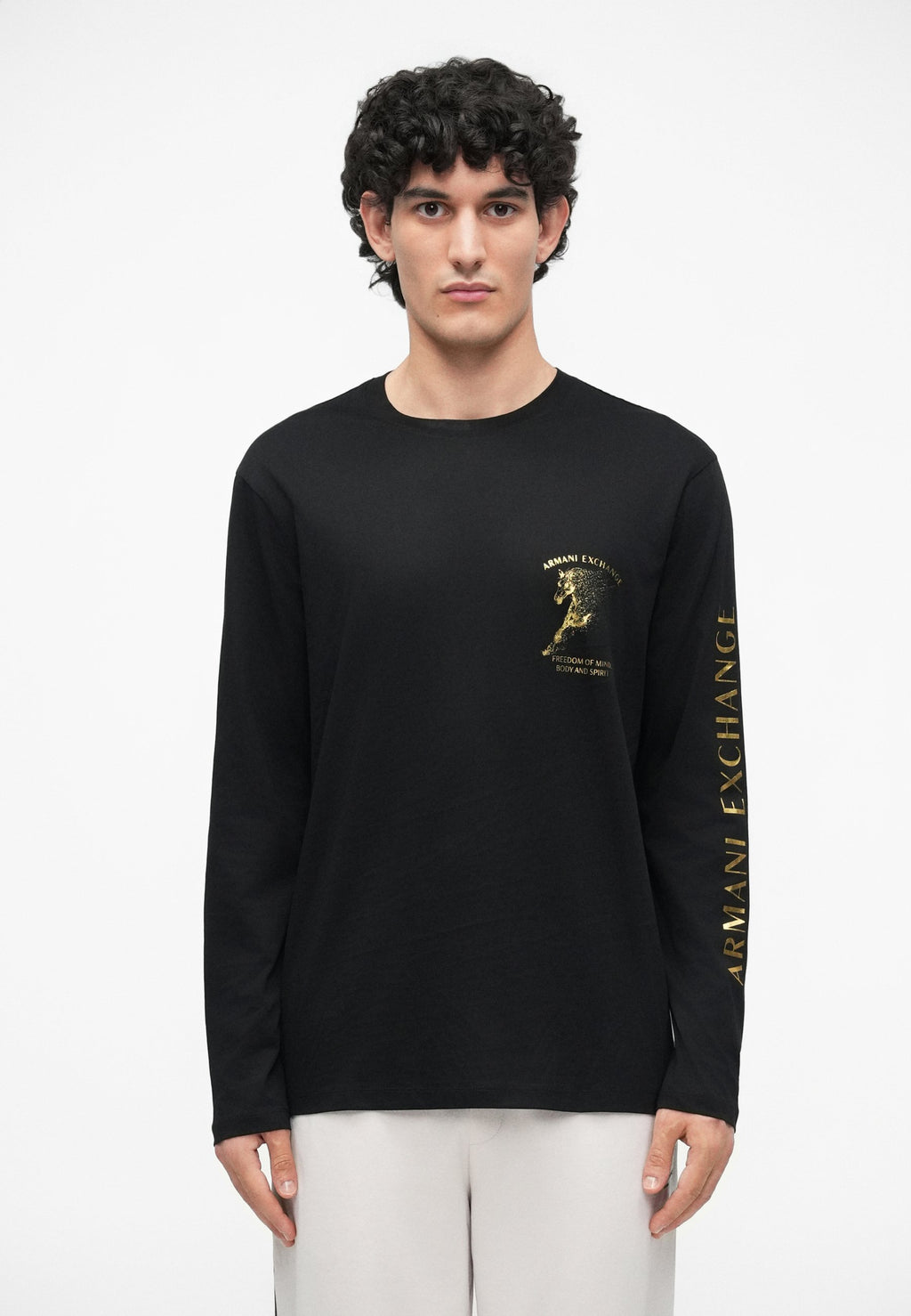 UNISEX - Long sleeved top - black