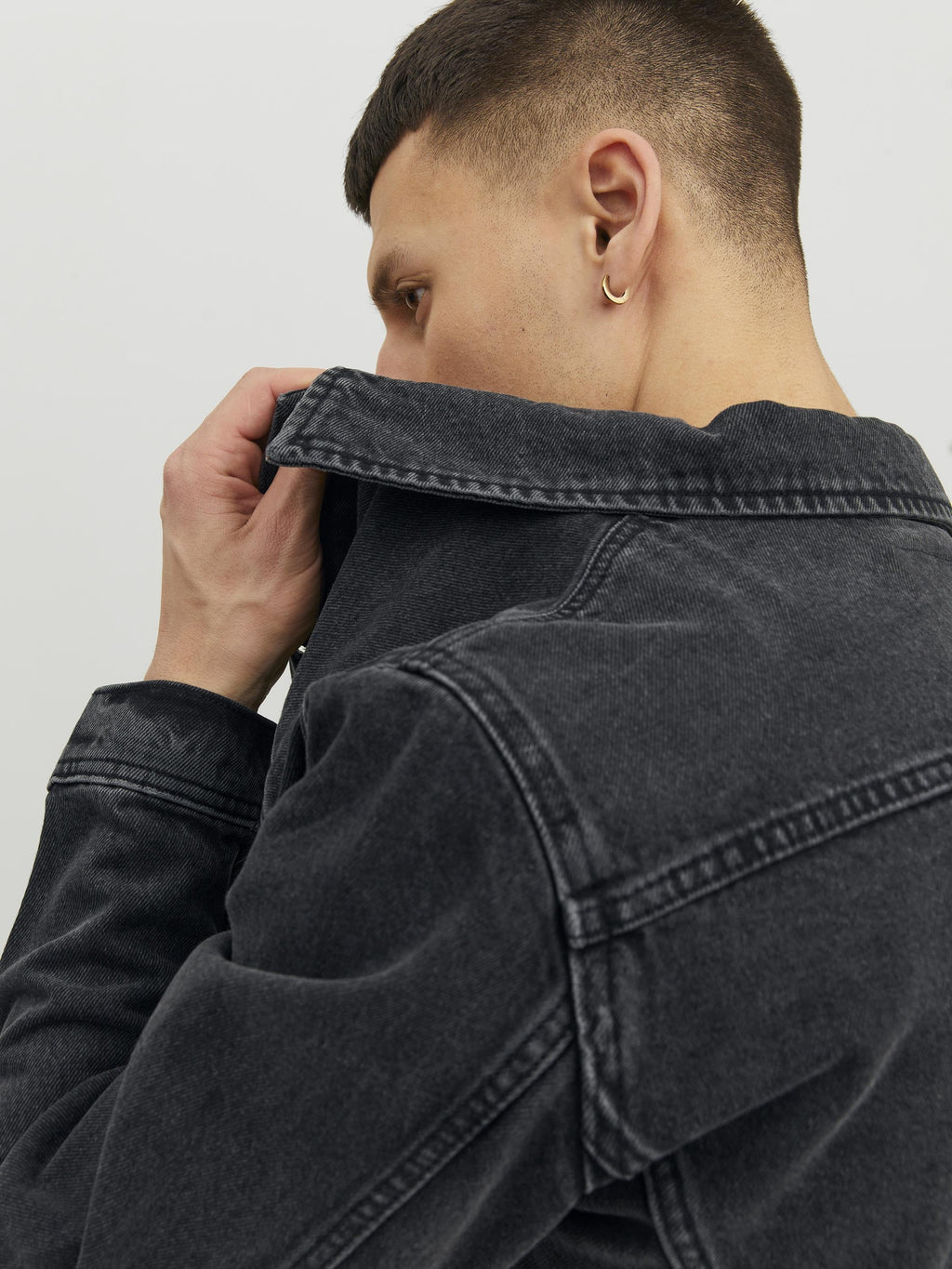 Denim Denim - Denim jacket - black denim