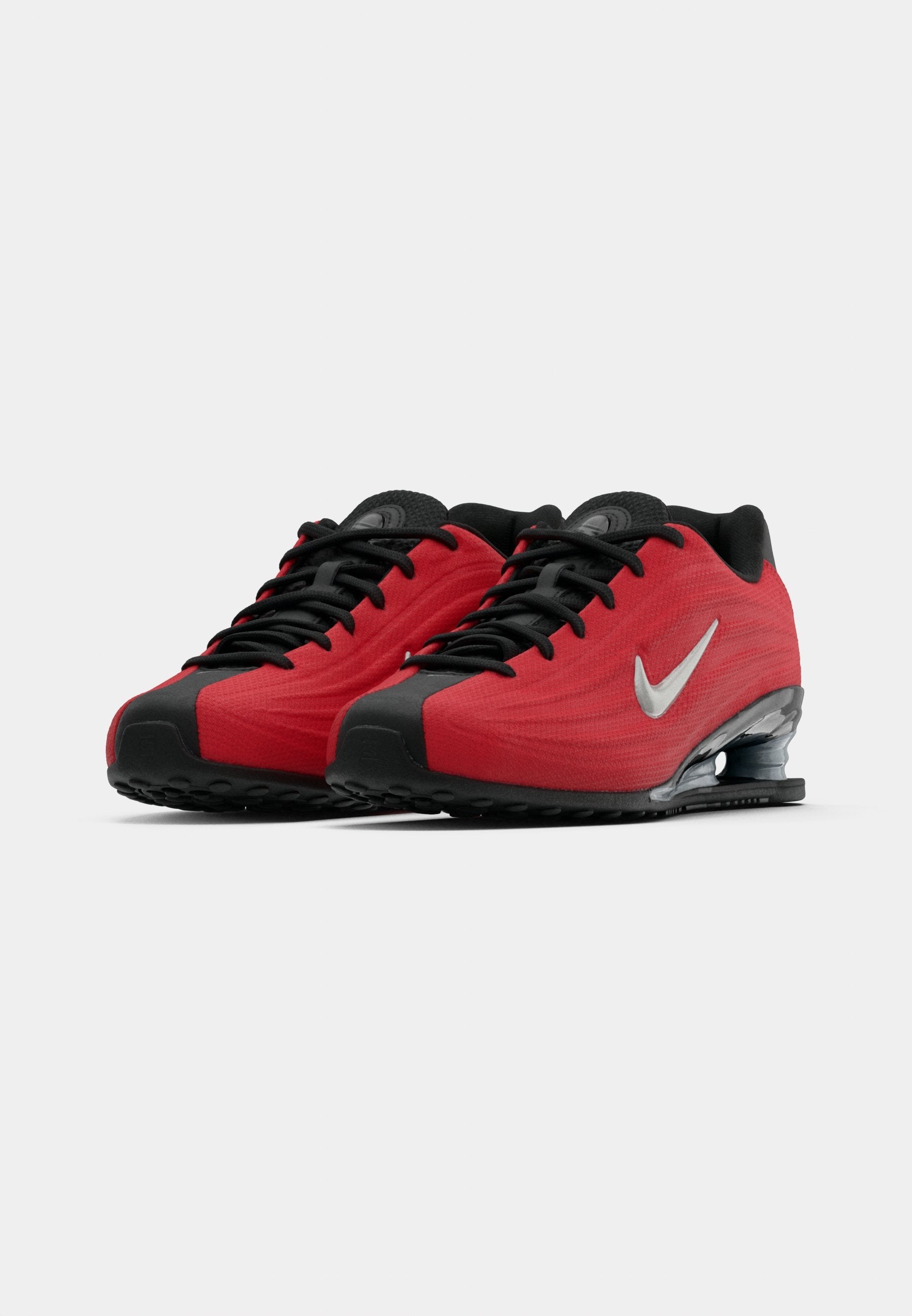 SHOX Z - Trainers - fire red/metallic silver-coloured/black/flat silver-coloured