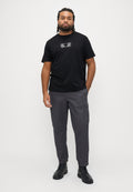 JJWOLFIE TEE CREW NECK 5 PACK - Print T-shirt - chocolate brown/white/moonbeam/black
