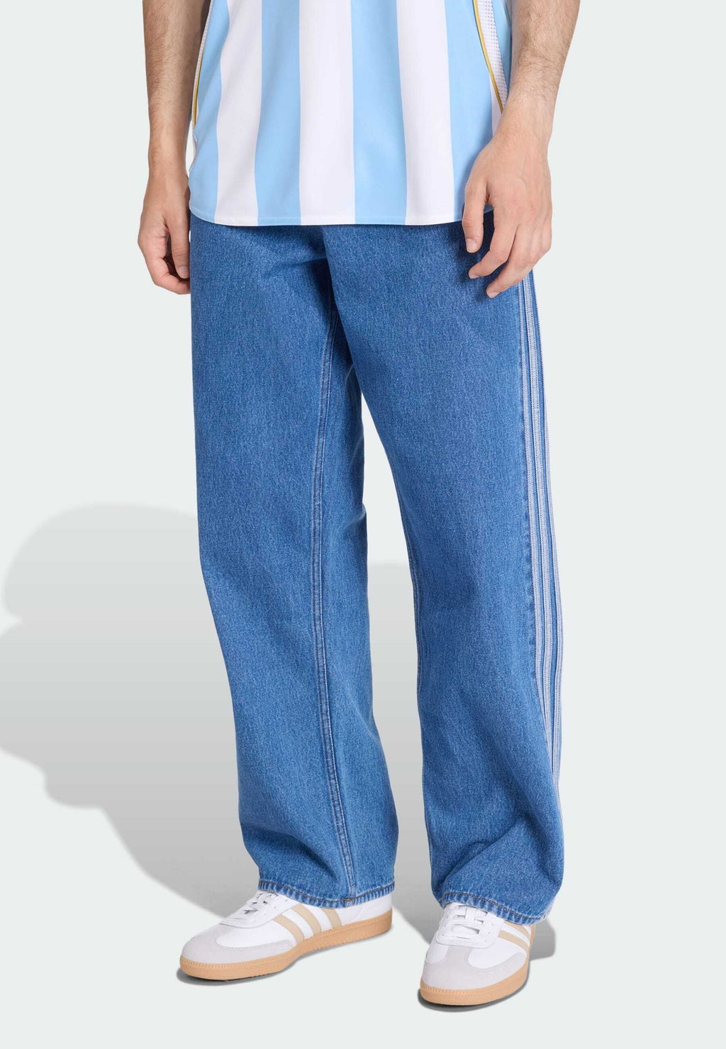 FIREBIRD PANTS  - Straight leg jeans - medium vintage denim
