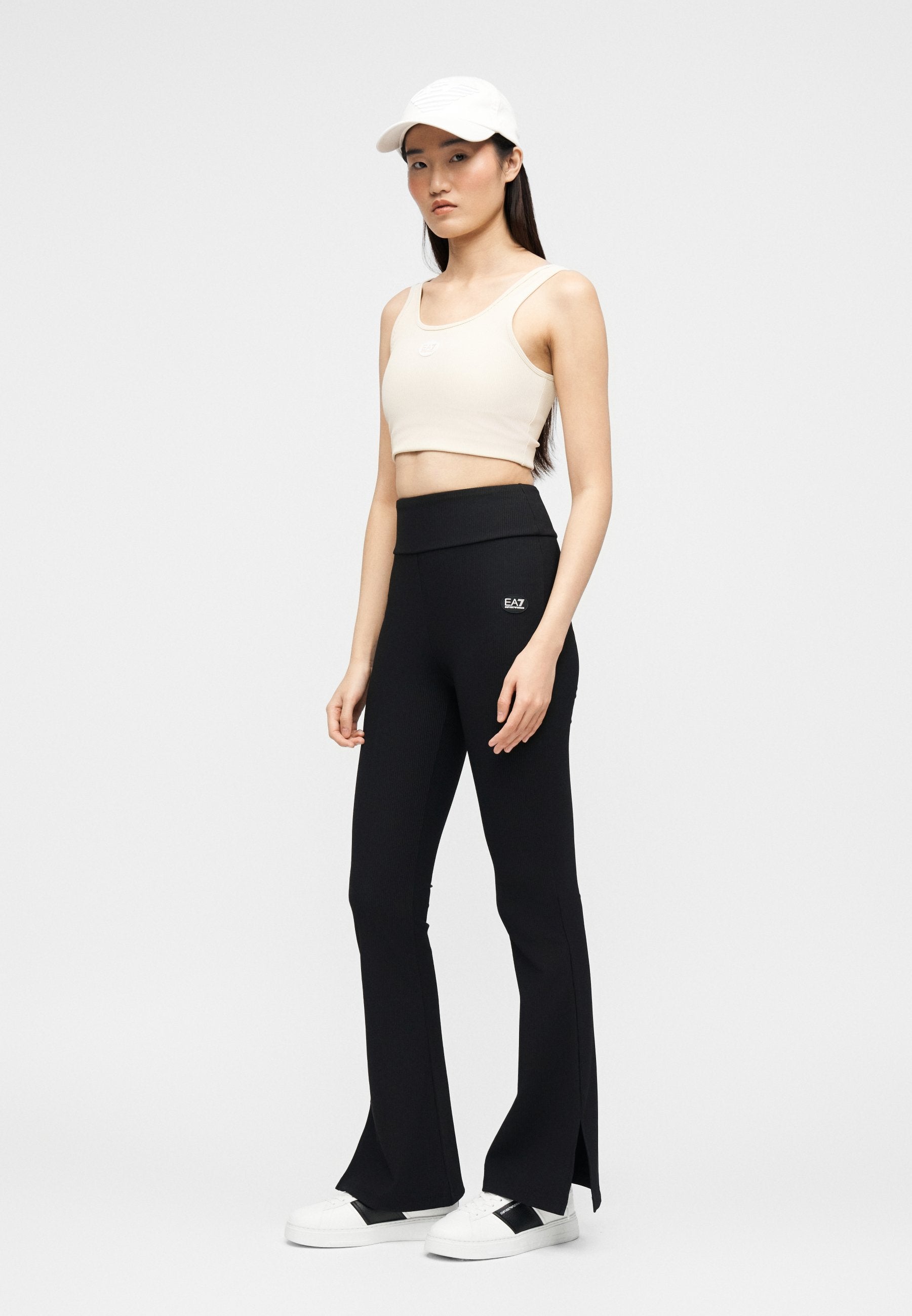 Leggings - Trousers - black