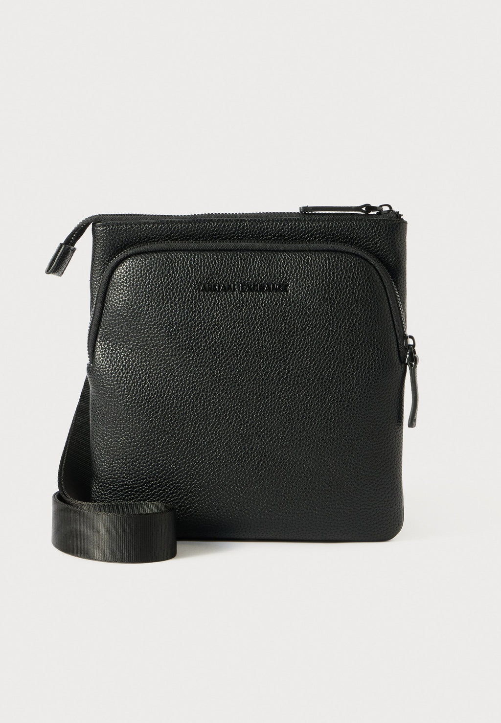 MADRID FLAT CROSSBODY UNISEX - Cross body bag - black