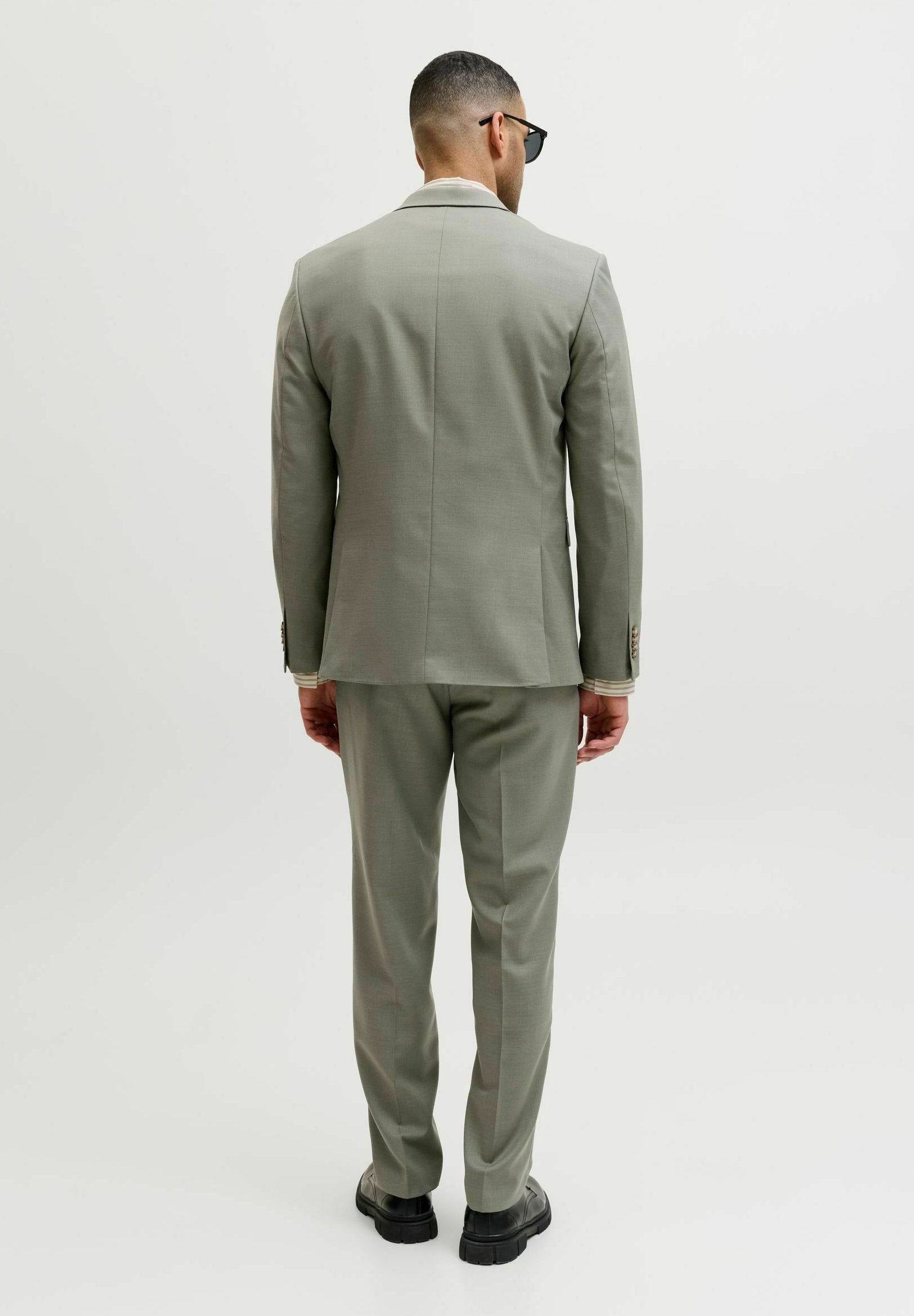 JPRSOLARIS BLAZER NOOS - Suit jacket - smokey olive