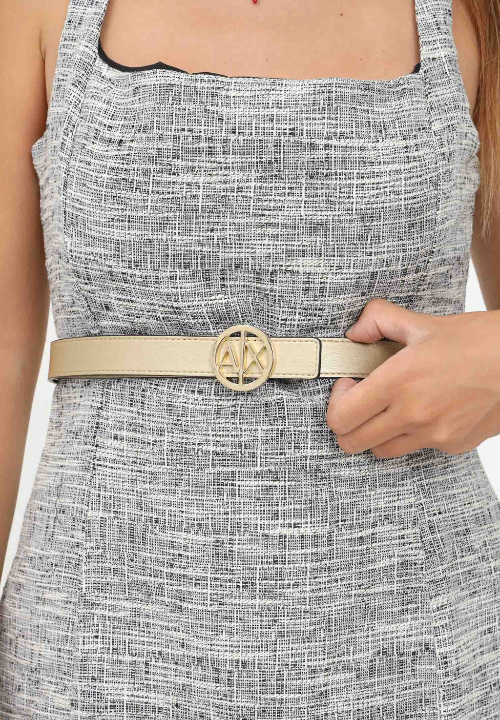 PLATE BELT - Belt - black