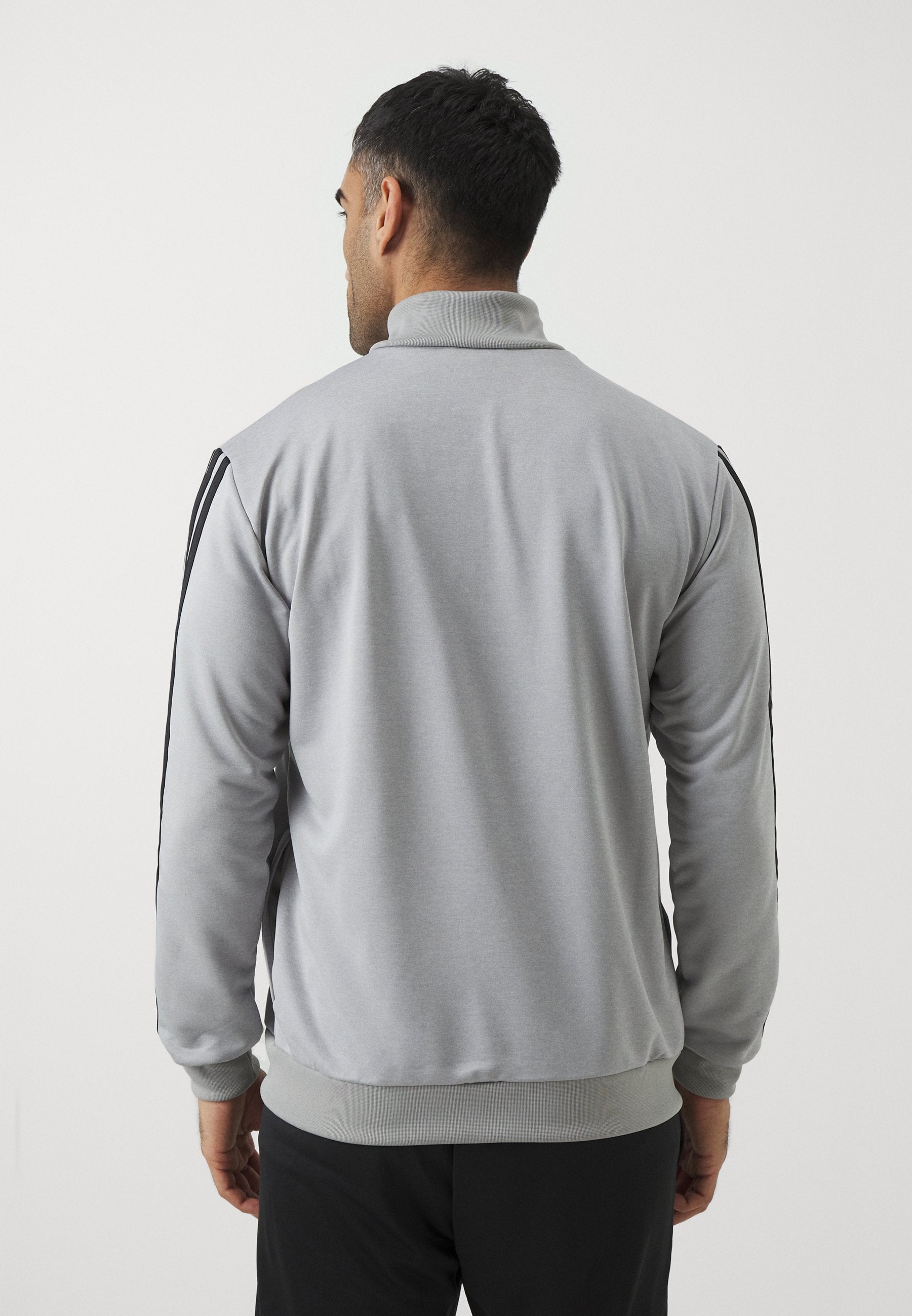3 STRIPES - Tracksuit - medium grey heather/solid grey
