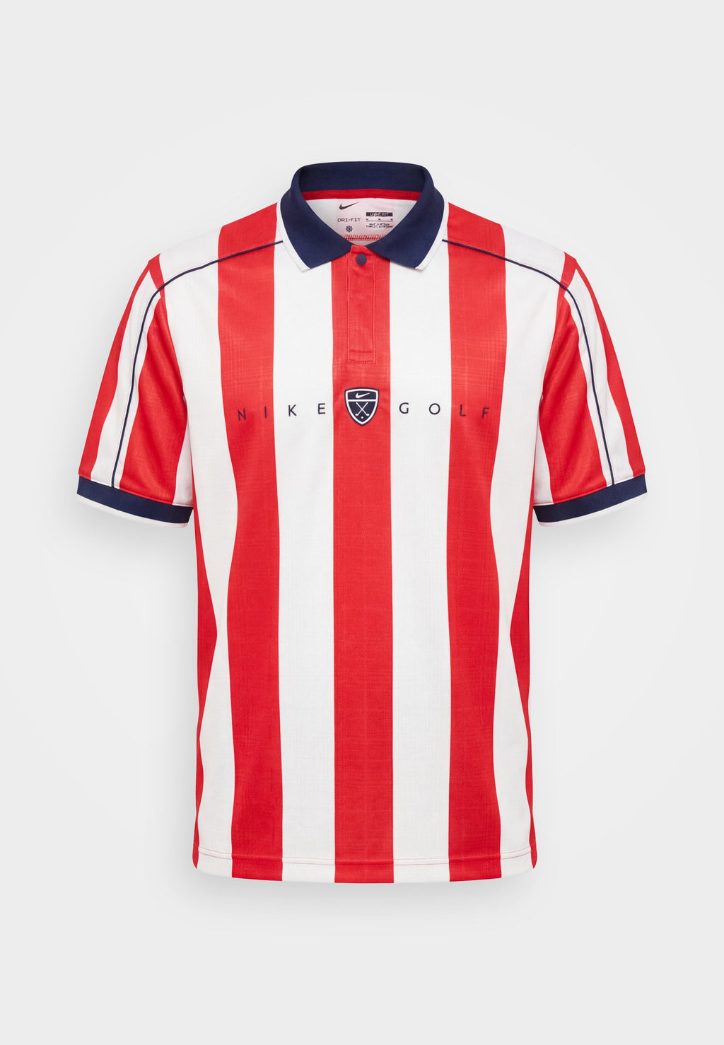 FAIRWAY FRESH POLO LOOSE - Polo - rouge université/bleu marine