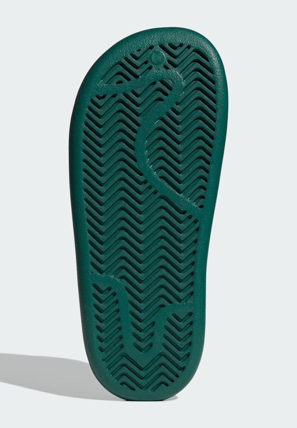 ADILETTE 00S UNISEX - Terlik - koyu yeşil/beyaz/yok