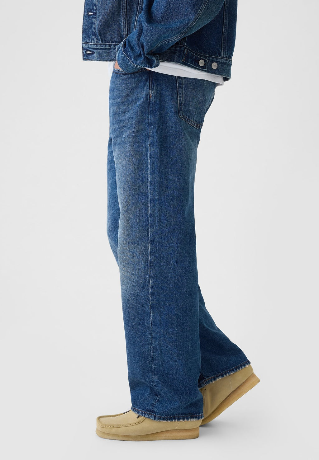 90S LOOSE ORGANIC UNISEX - Loose Jeans - dark wash