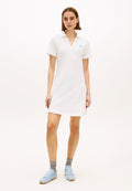 1985 LOGO EMBROIDERY MINI POLO DRESS - Day dress - ecru