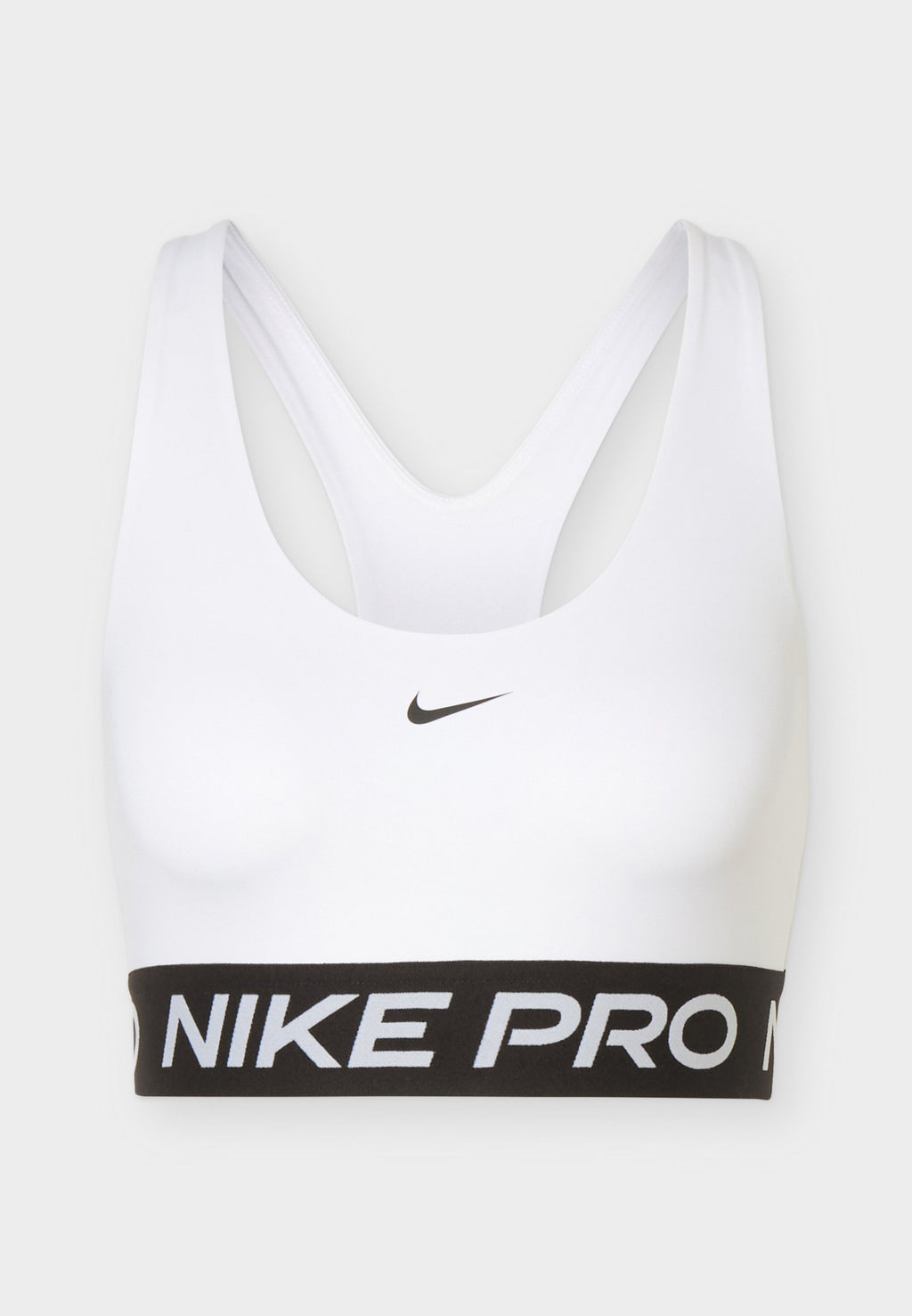 365 BRA - Medium support sports bra - white/black