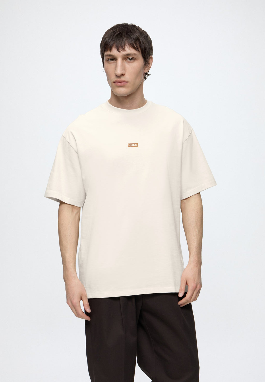 NALONO - Print T-shirt - open white