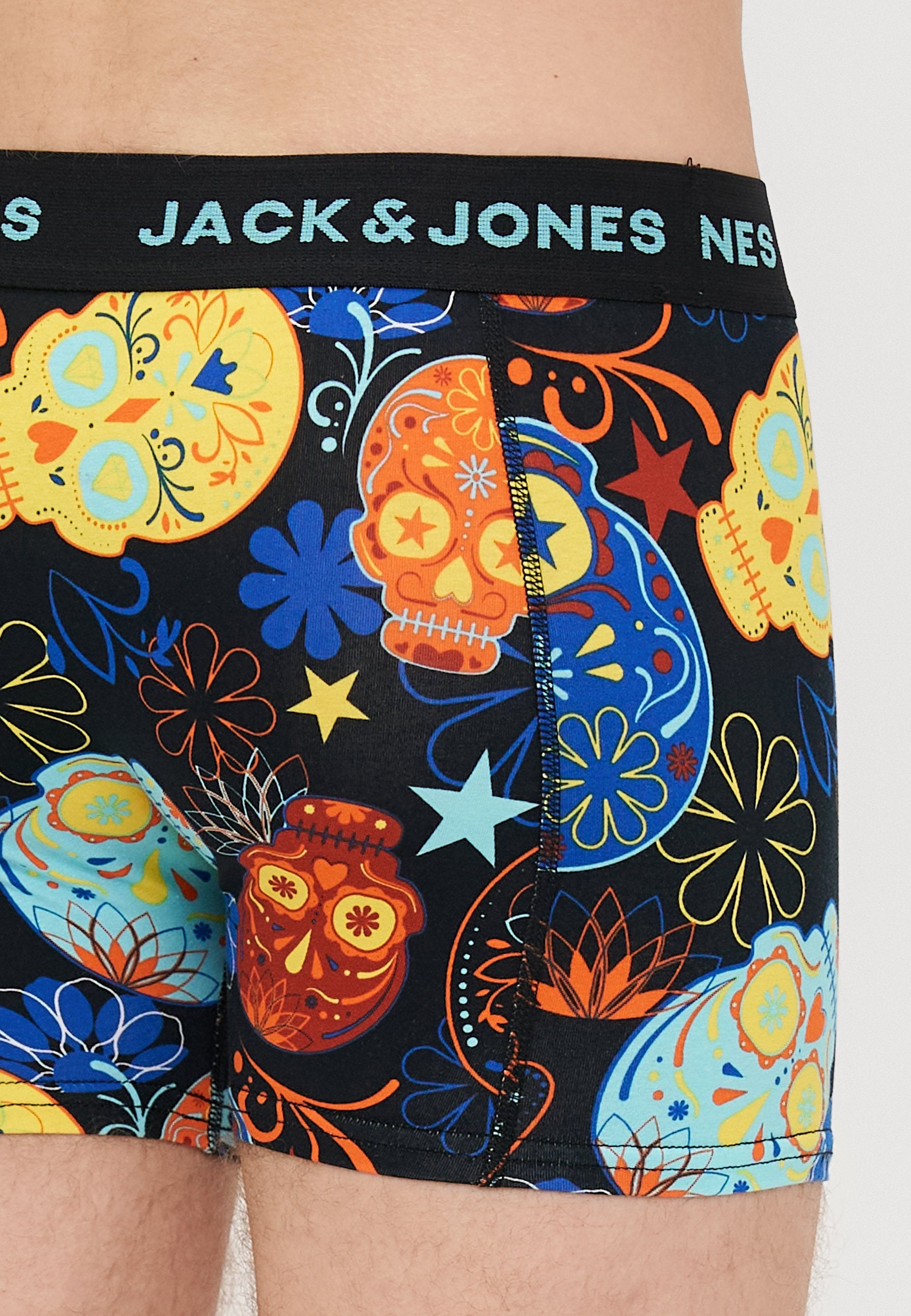 JACSUGAR SKULL TRUNKS 3 PACK - Trunks - black/blazing yellow