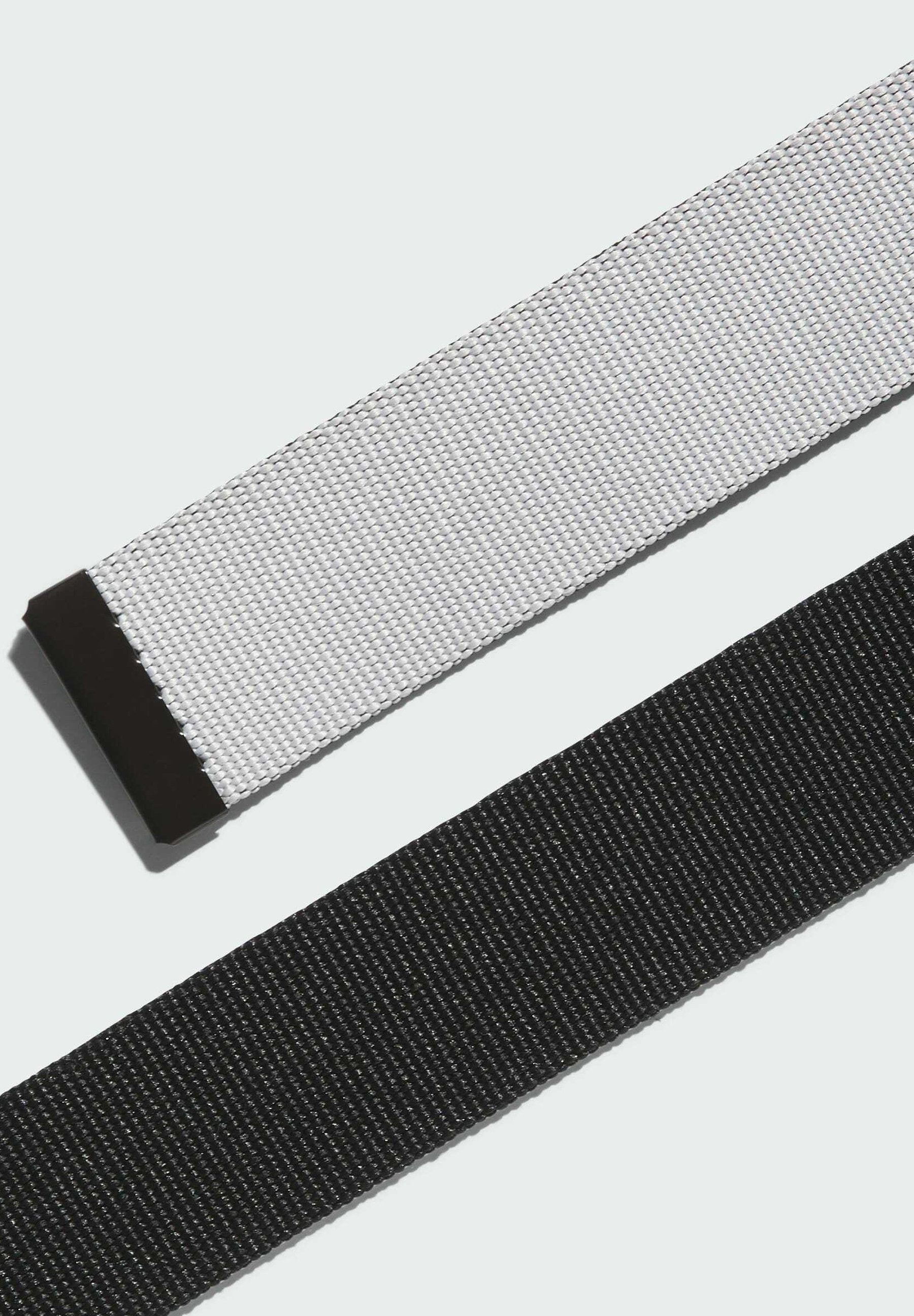 REVERS WEB - Belt - black   grey two