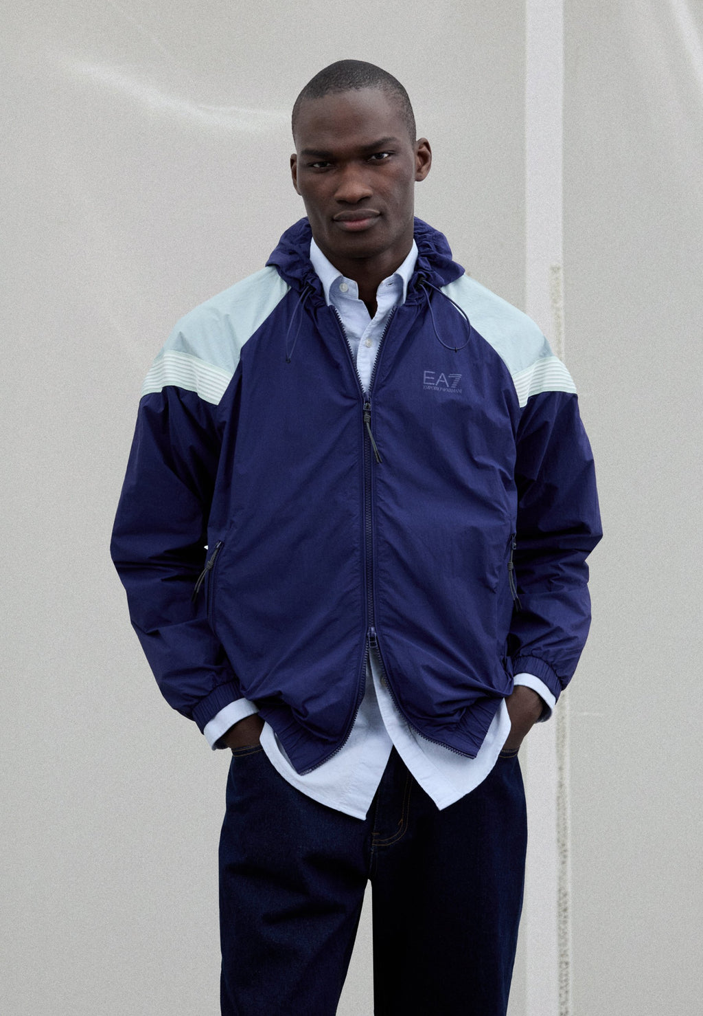 Light jacket - medieval blue