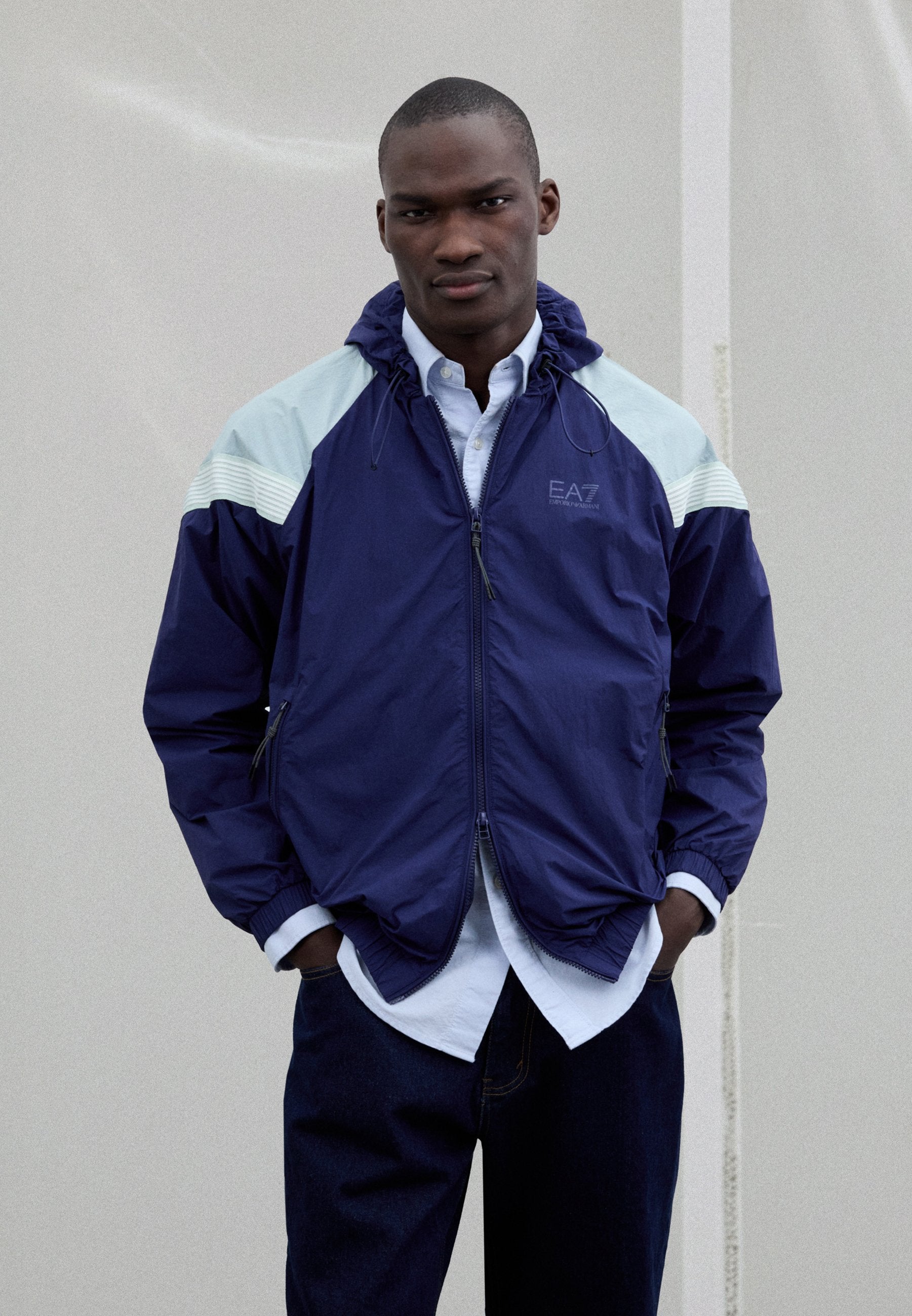 Light jacket - medieval blue