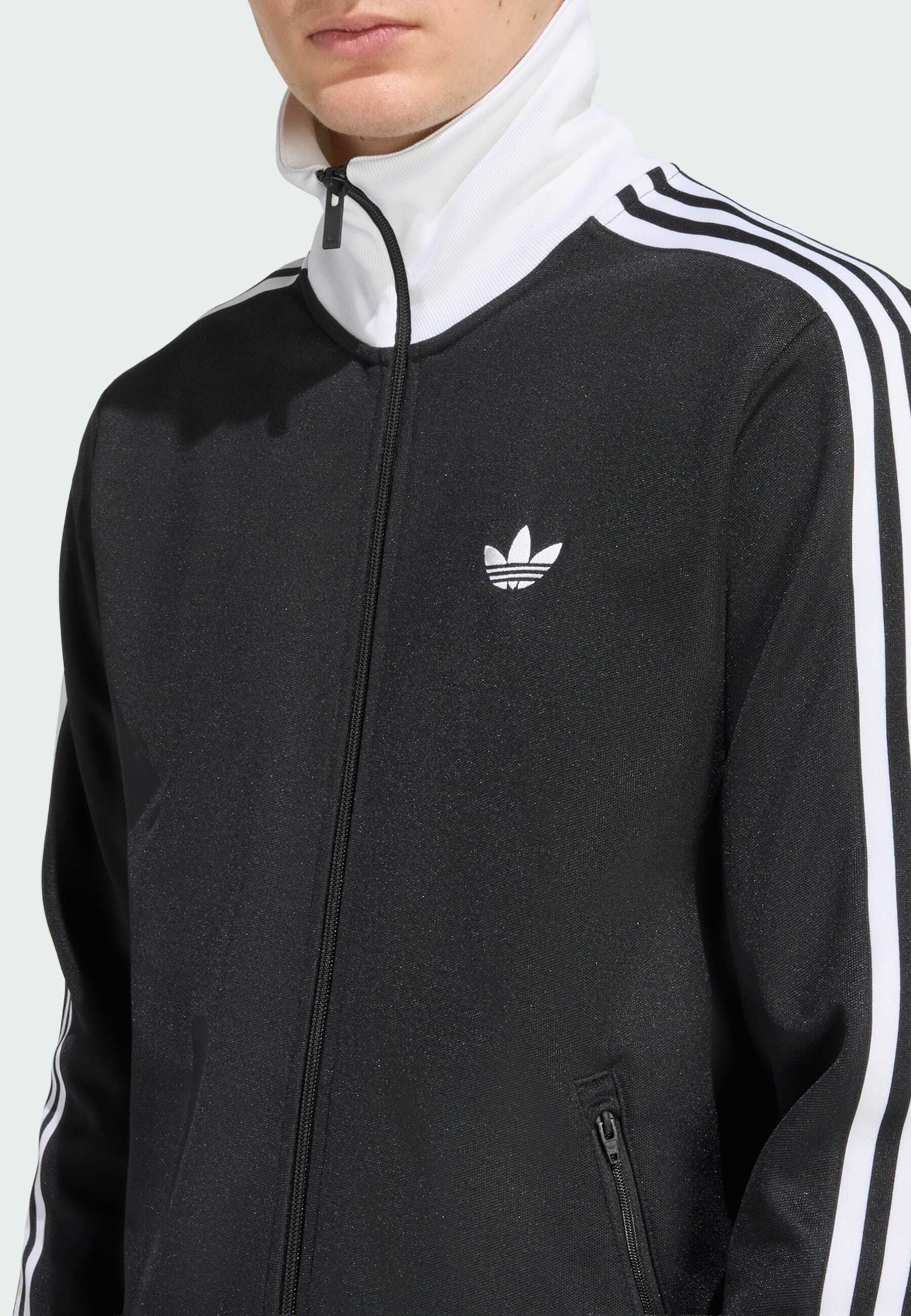 BECKENBAUER TT - Zip-up sweatshirt - black