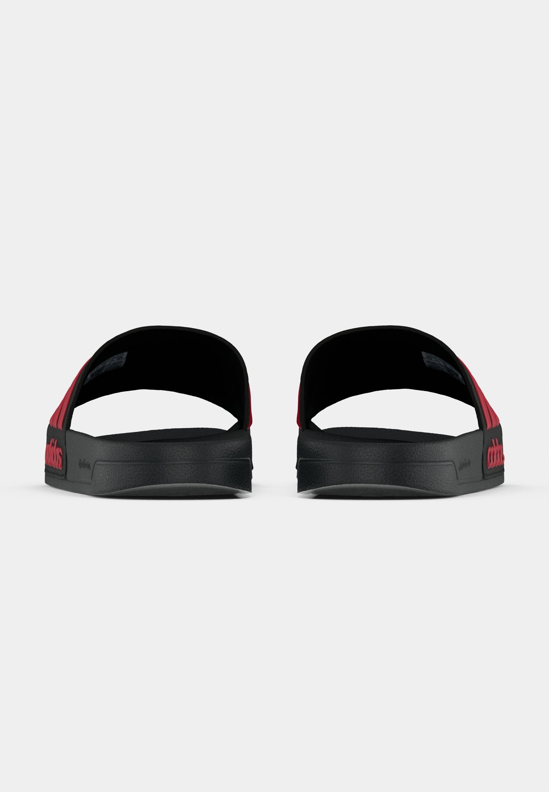 ADILETTE SHOWER FRANKFURT - Claquettes de piscine - core black/sge red