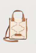 Cross body bag - natural/tan