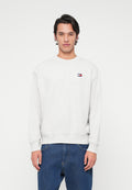 BADGE CREW UNISEX - Sweatshirt - ice grey heather