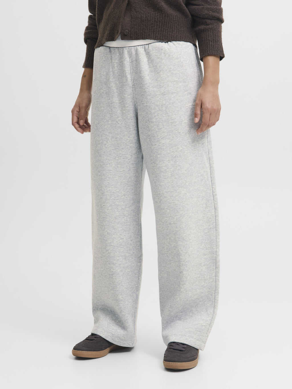 JXSTUDIO - Tracksuit bottoms - light grey/bright white