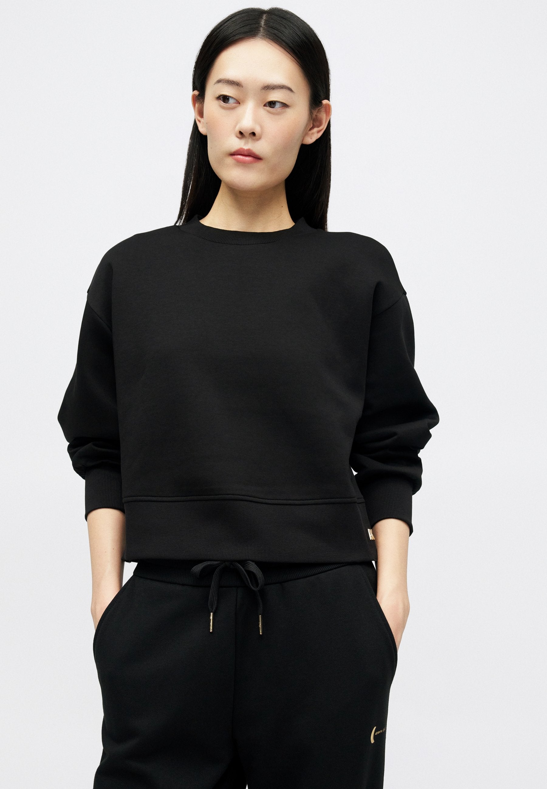 Sweatshirt - black