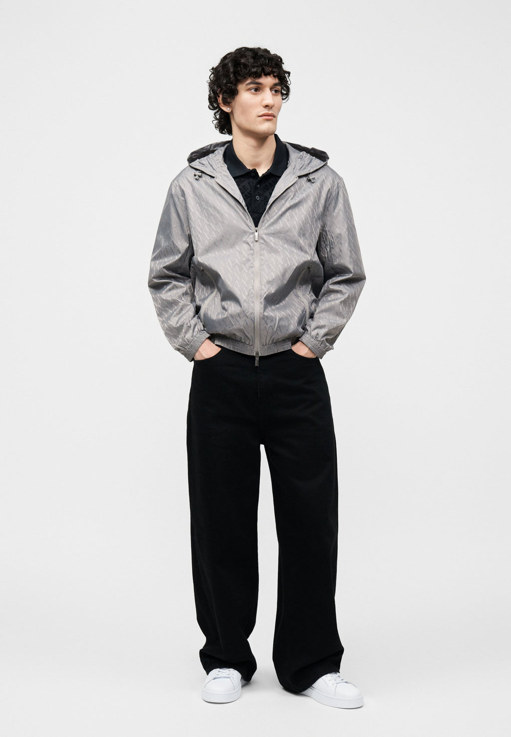 BLOUSON JACKET - Light jacket - chiseled stone