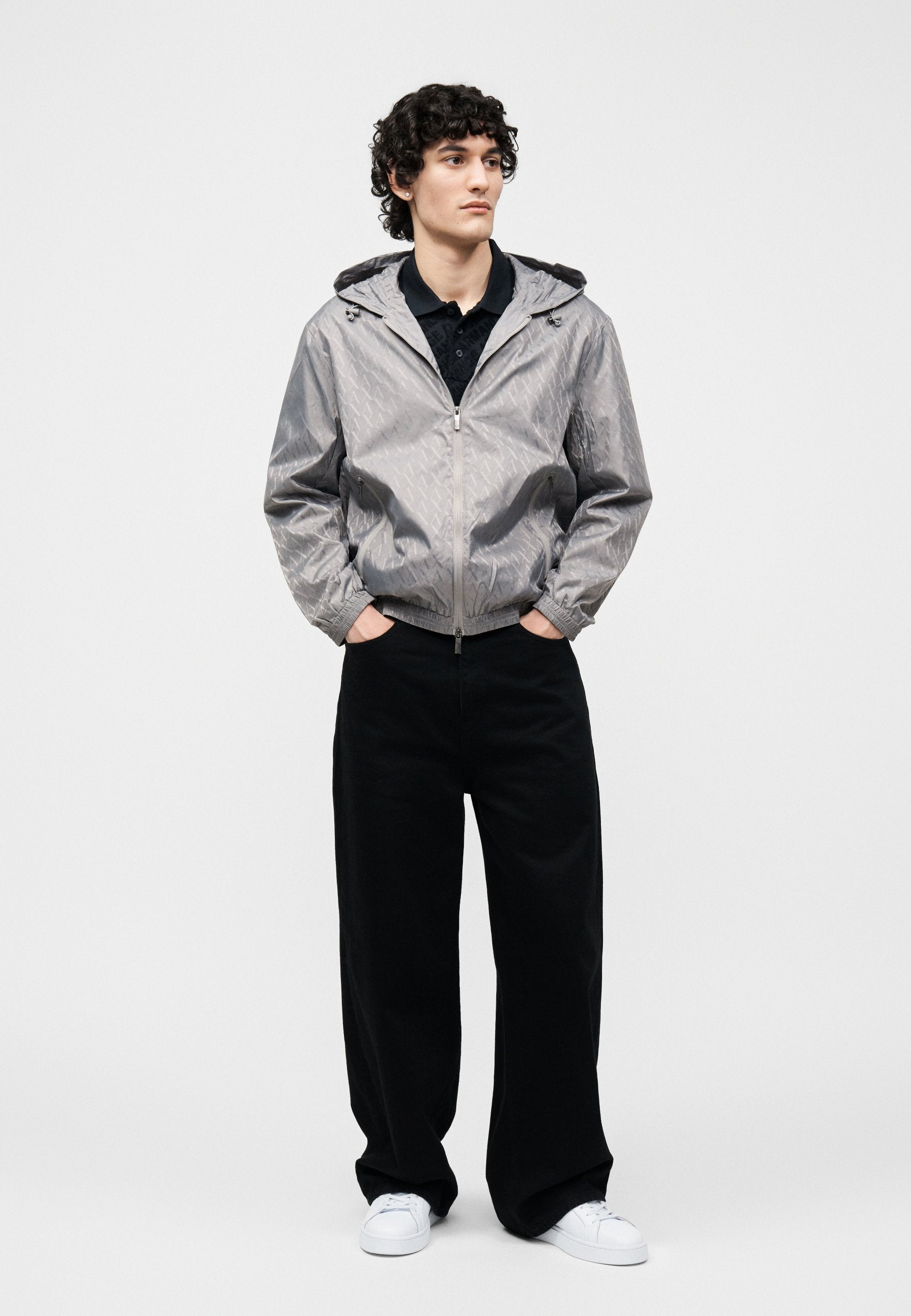 BLOUSON JACKET - Light jacket - chiseled stone