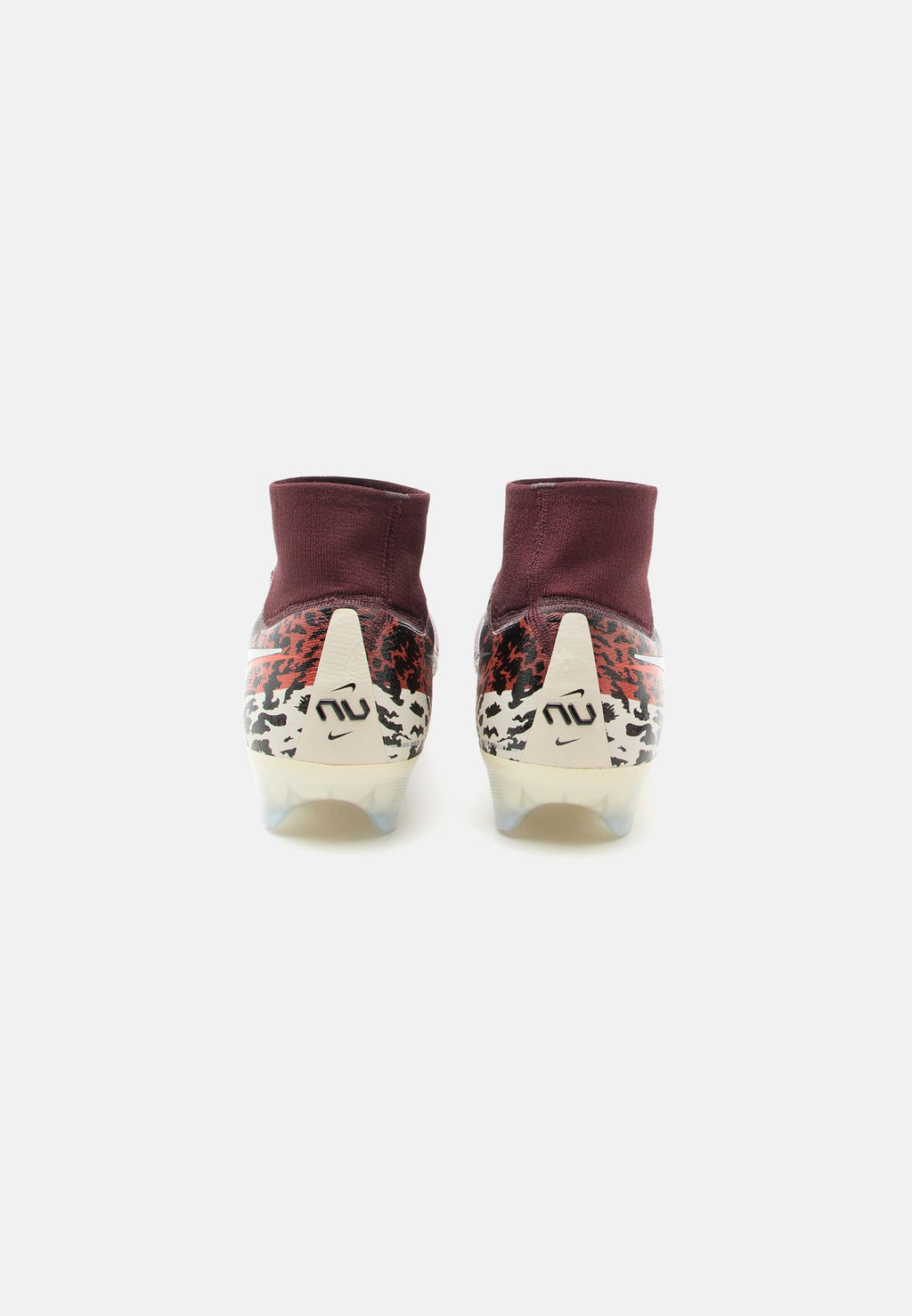 MERCURIAL SUPERFLY 10 ELITE UNITED FG UNISEX - Krampon - bordo/metalik gümüş rengi/üniversite kırmızısı/bej rengi