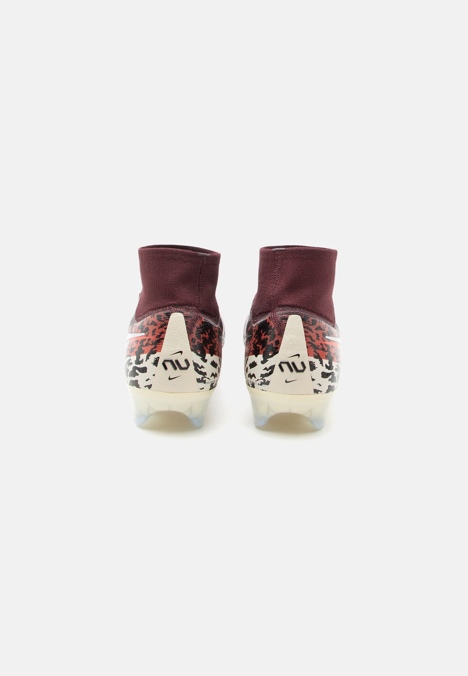 MERCURIAL SUPERFLY 10 ELITE UNITED FG UNISEX - Krampon - bordo/metalik gümüş rengi/üniversite kırmızısı/bej rengi