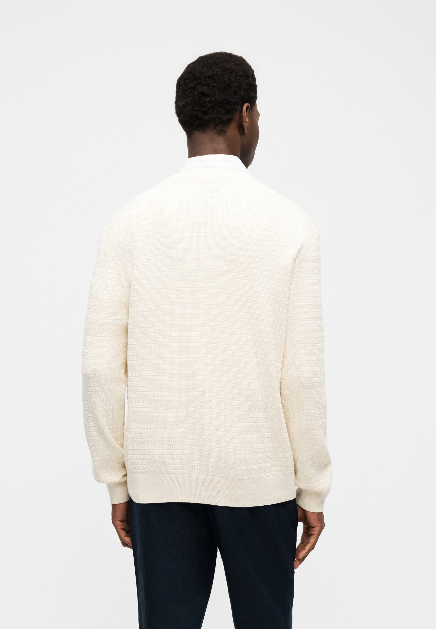 MINI CABLE C NECK - Jumper - cream