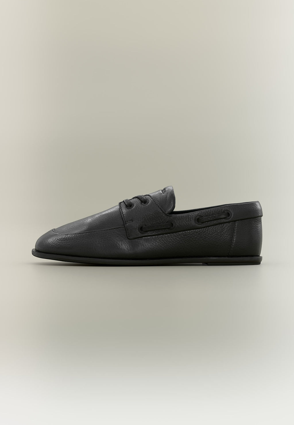 Boat shoes - triple black