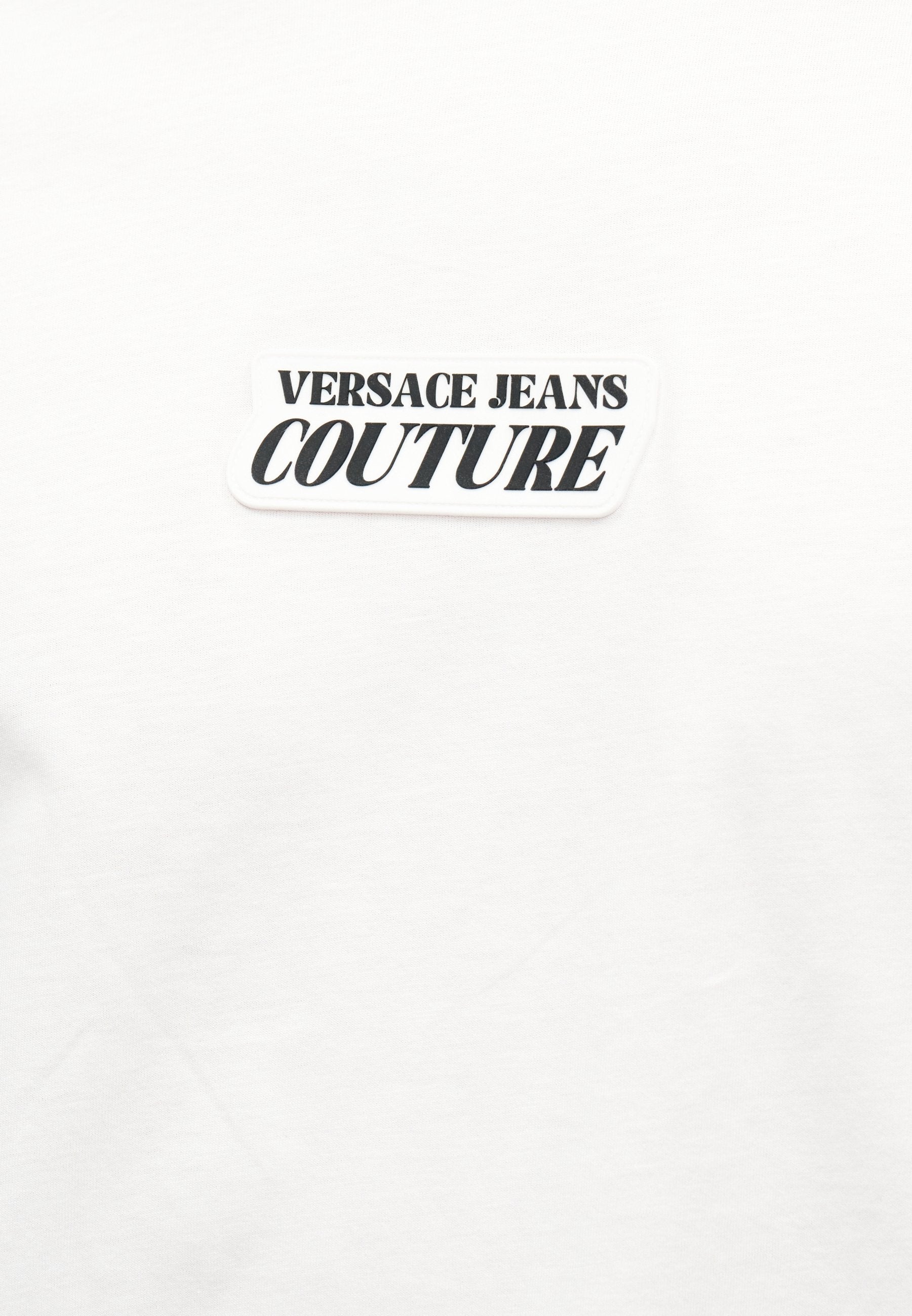 PATCH SQUARE - Basic T-shirt - white