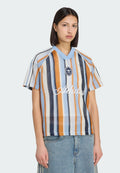 SUMMER GLOW KNITTED OVERSIZED - Print T-shirt - ash blue   ash blue