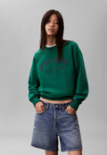 LOGO GRAPHIC CREWNECK  - Sweatshirt - enchanted forest