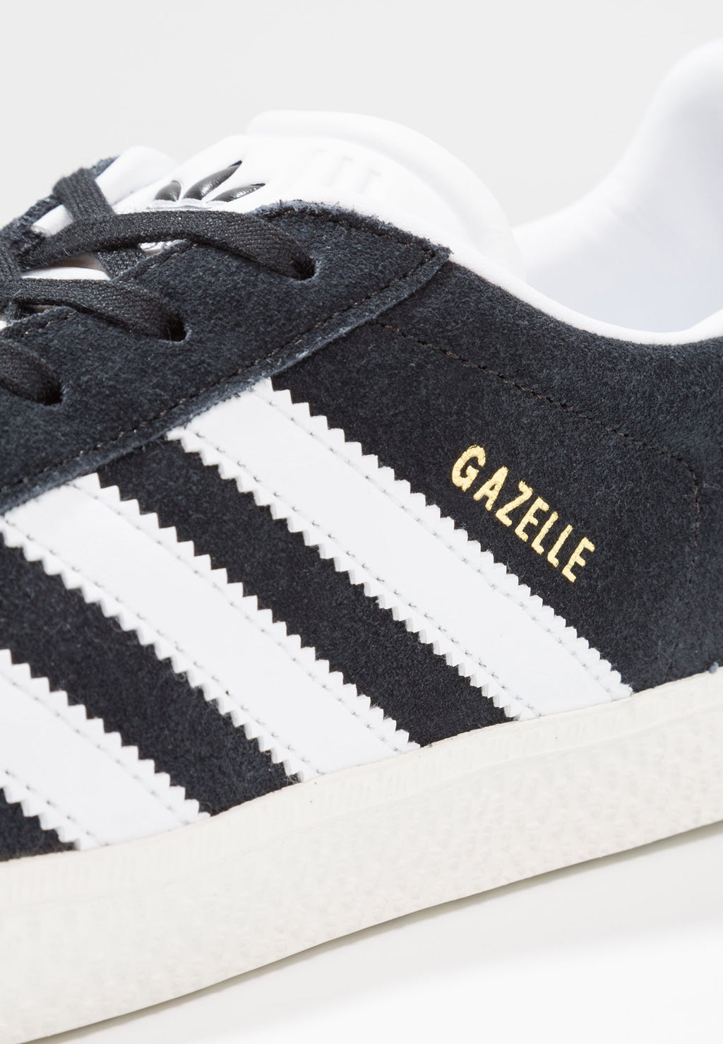 GAZELLE UNISEX - Trainers - core black/white/gold metallic