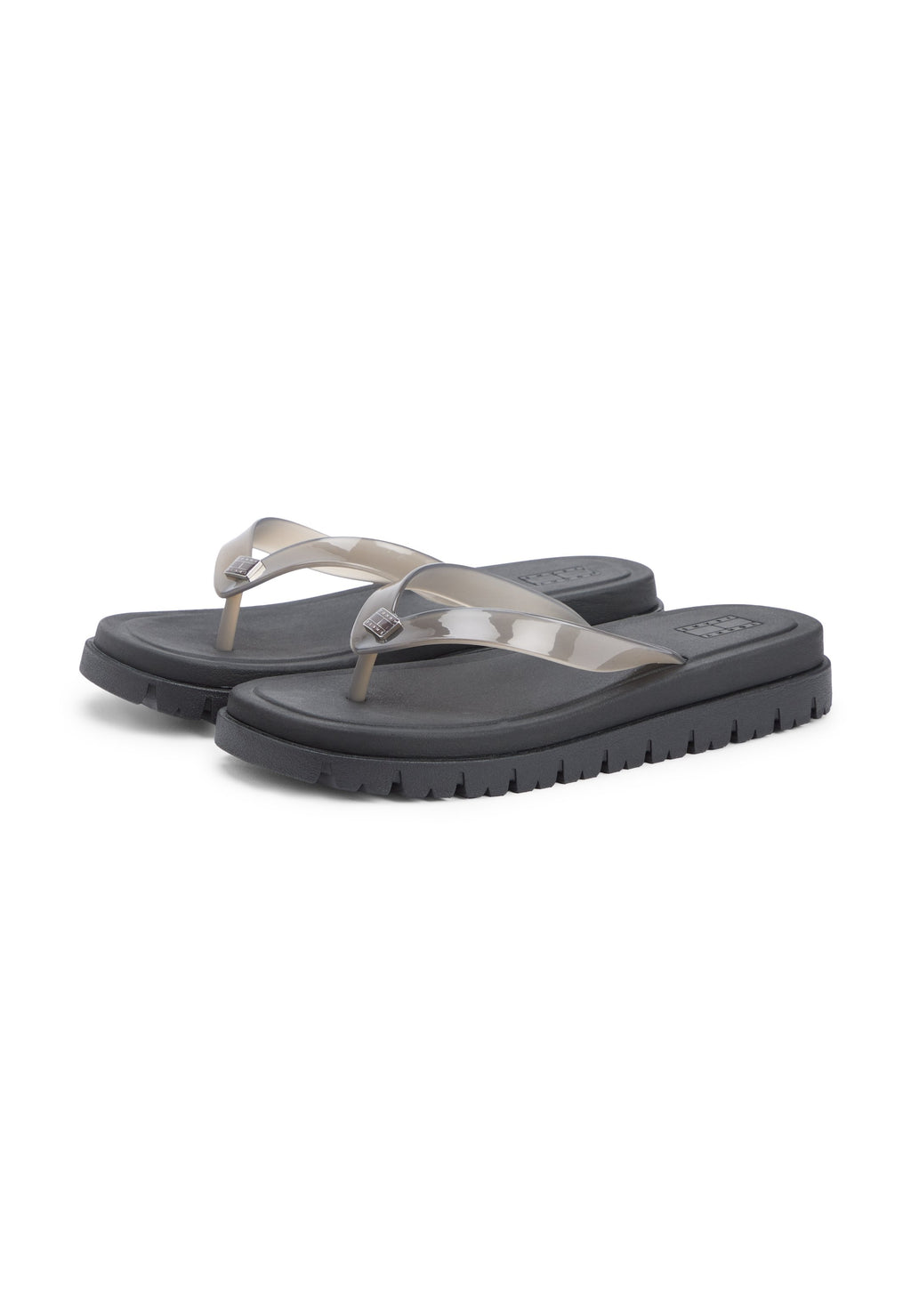 CLEATED JELLY SUMMER - T-bar sandals - black