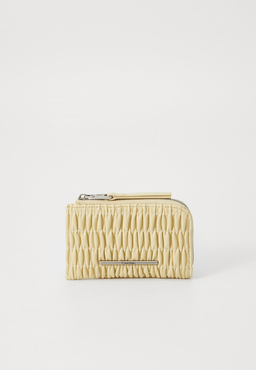 RUCHED MED ZIP - Wallet - parsnip