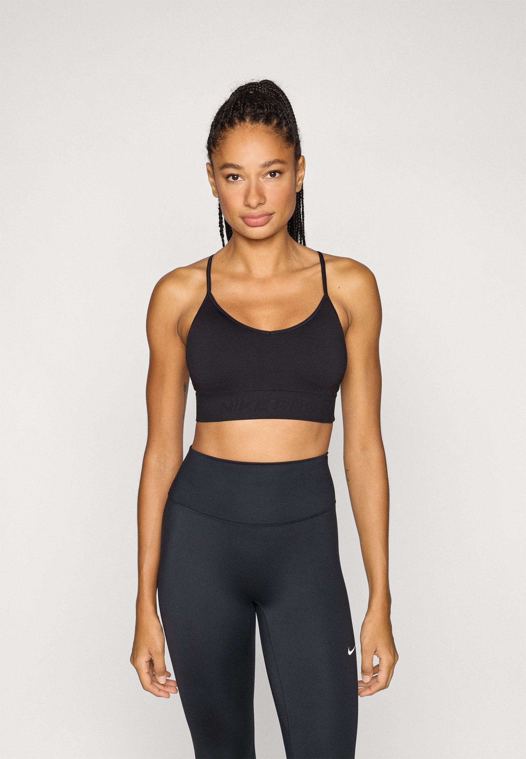 BRA - Light support sports bra - black