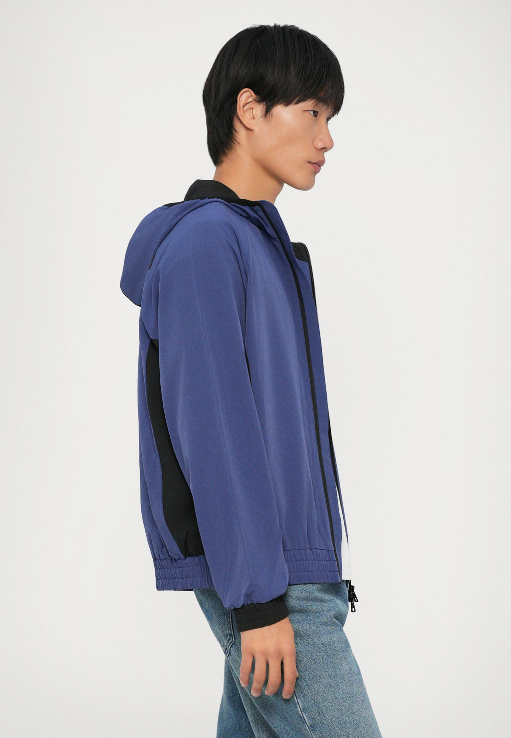 TRAIN GRAPHIC SERIES HOODIE SPECIAL - Light jacket - blue
