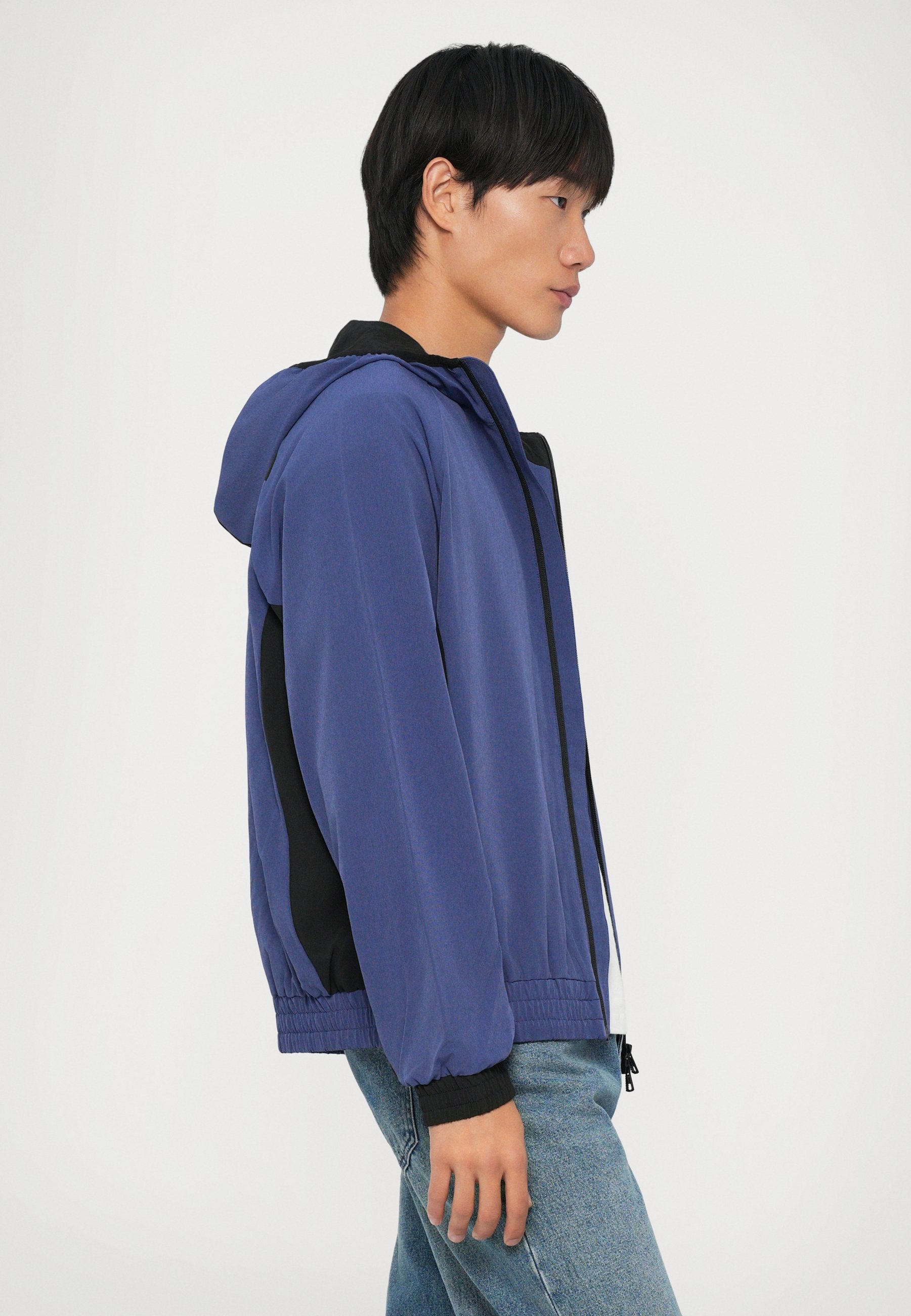 TRAIN GRAPHIC SERIES HOODIE SPECIAL - Light jacket - blue