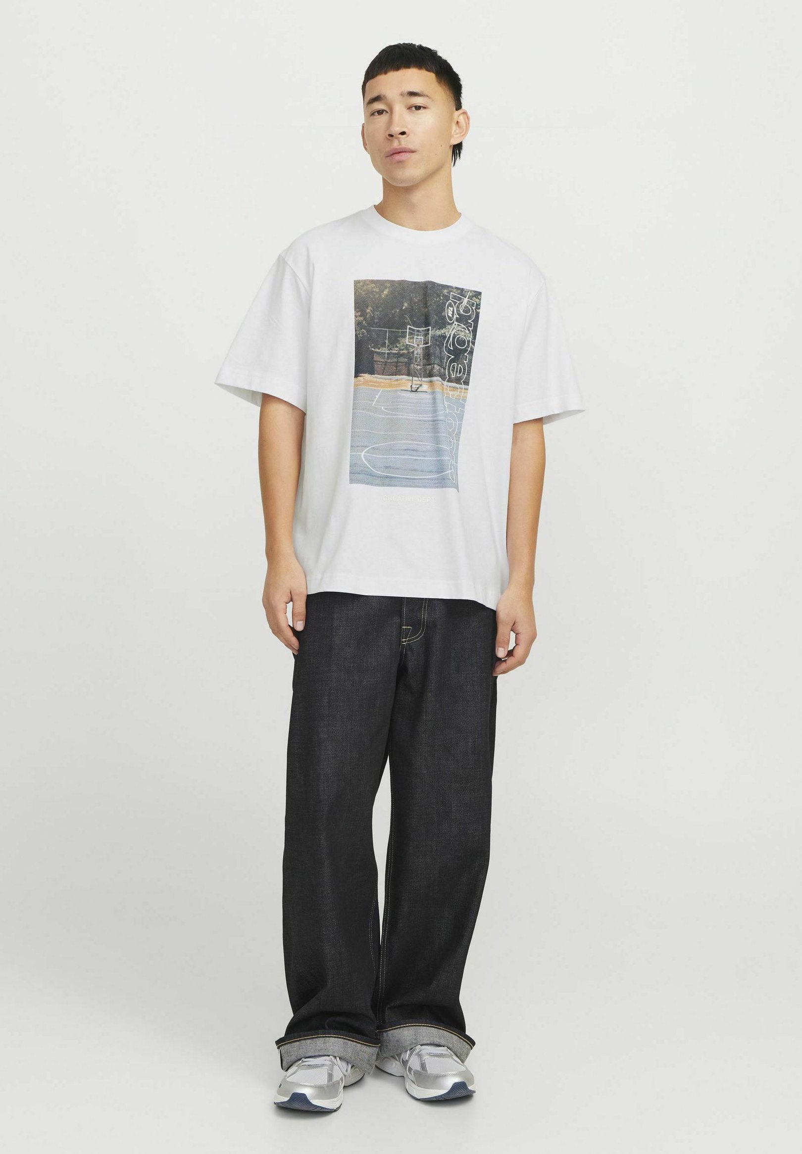 Printed - Print T-shirt - bright white