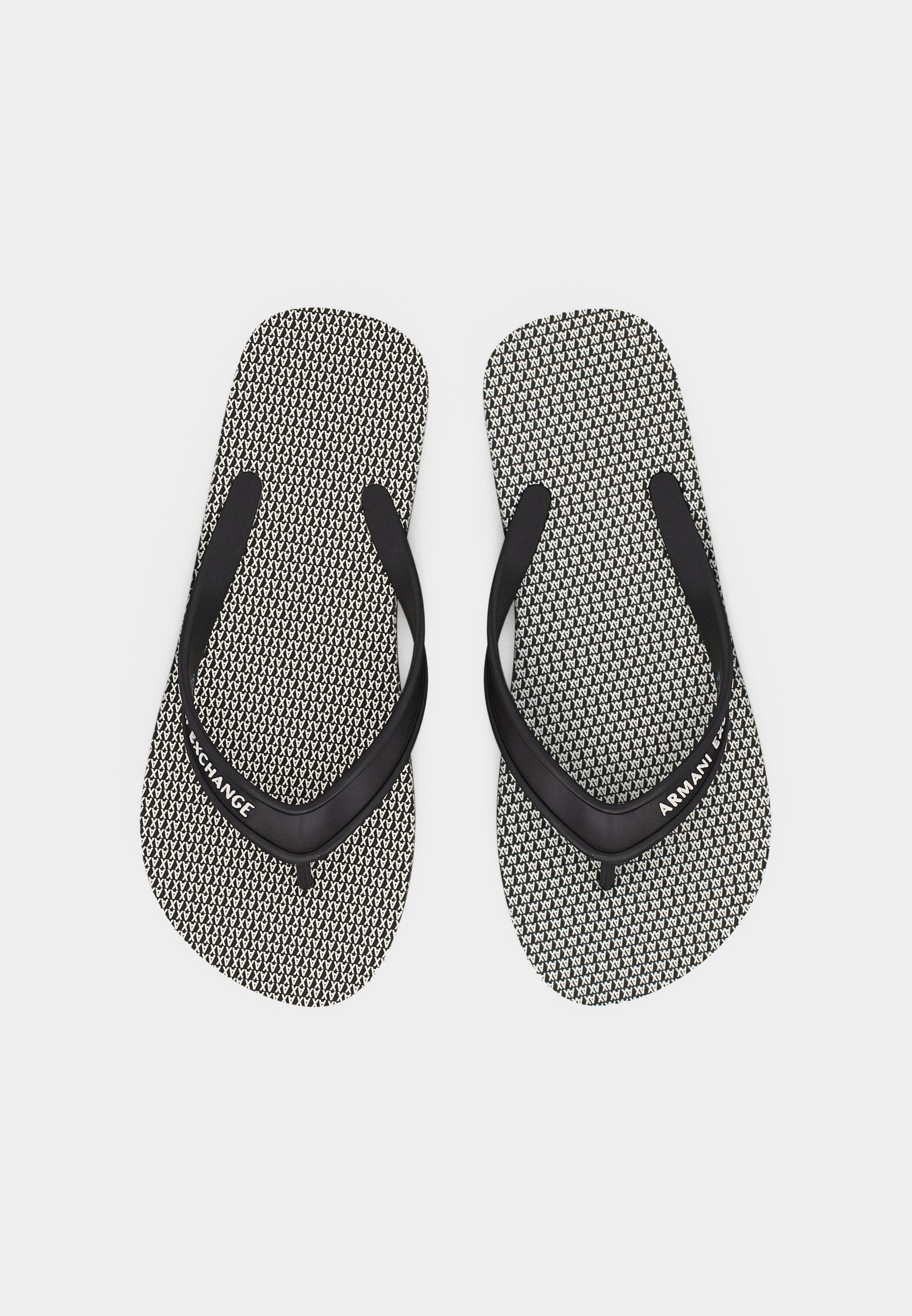 GOA - T-bar sandals - black/off white