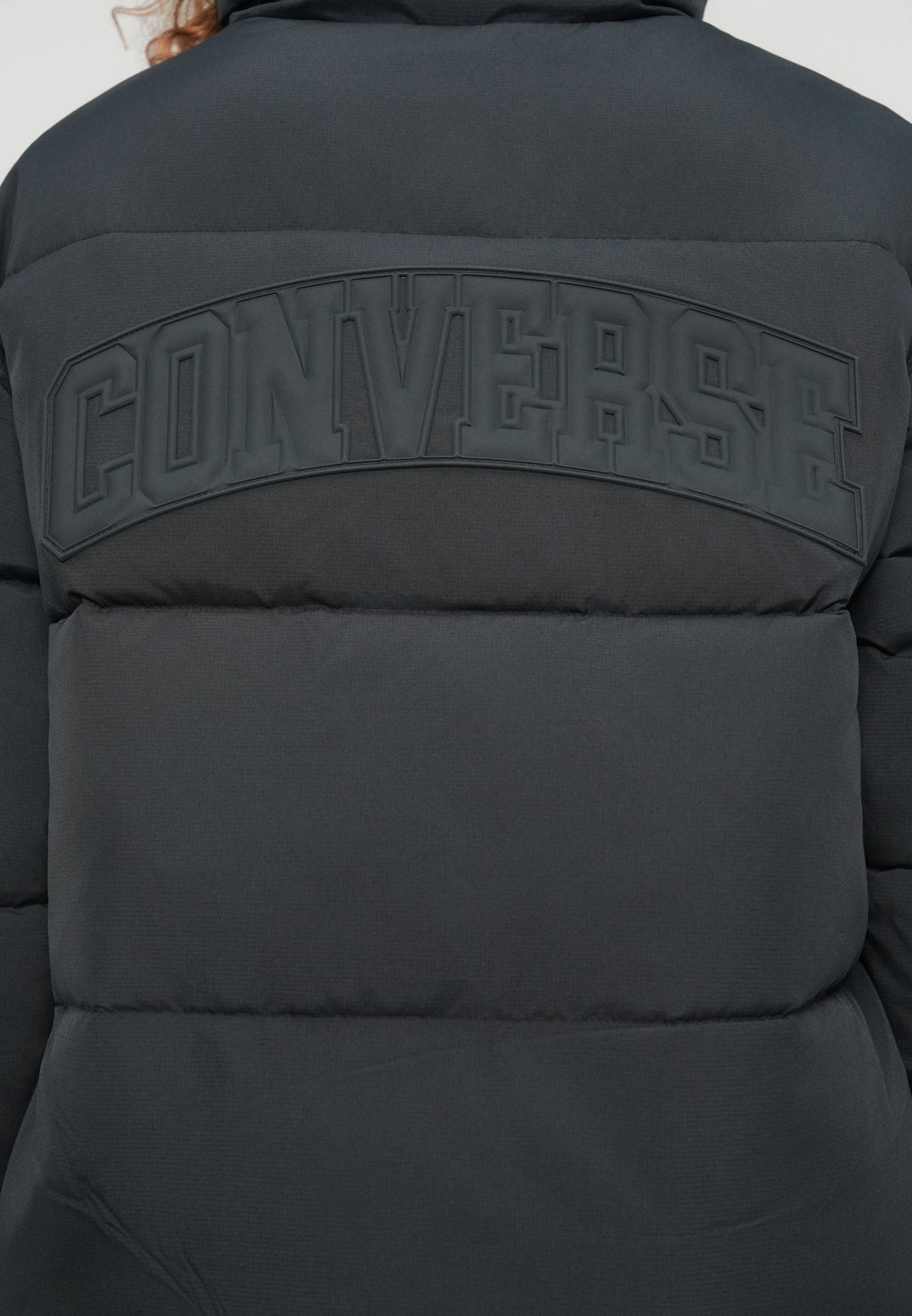 QUILTED PUFFER JACKET - Winter jacket - black