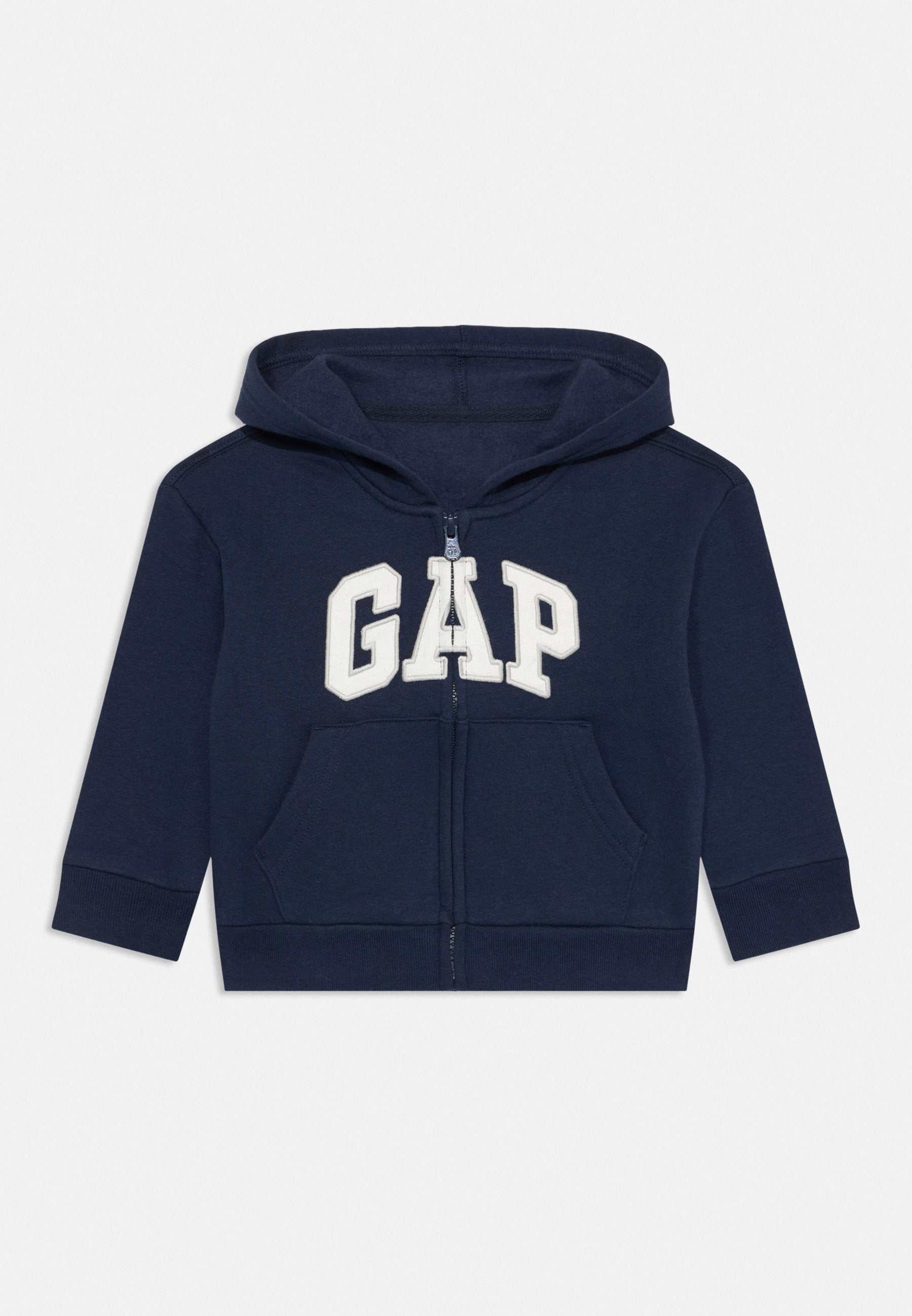 SWEAT À CAPUCHE ZIPPÉ À LOGO DÉCONTRACTÉ BABYGAP - Sweat zippé - marine tapisserie
