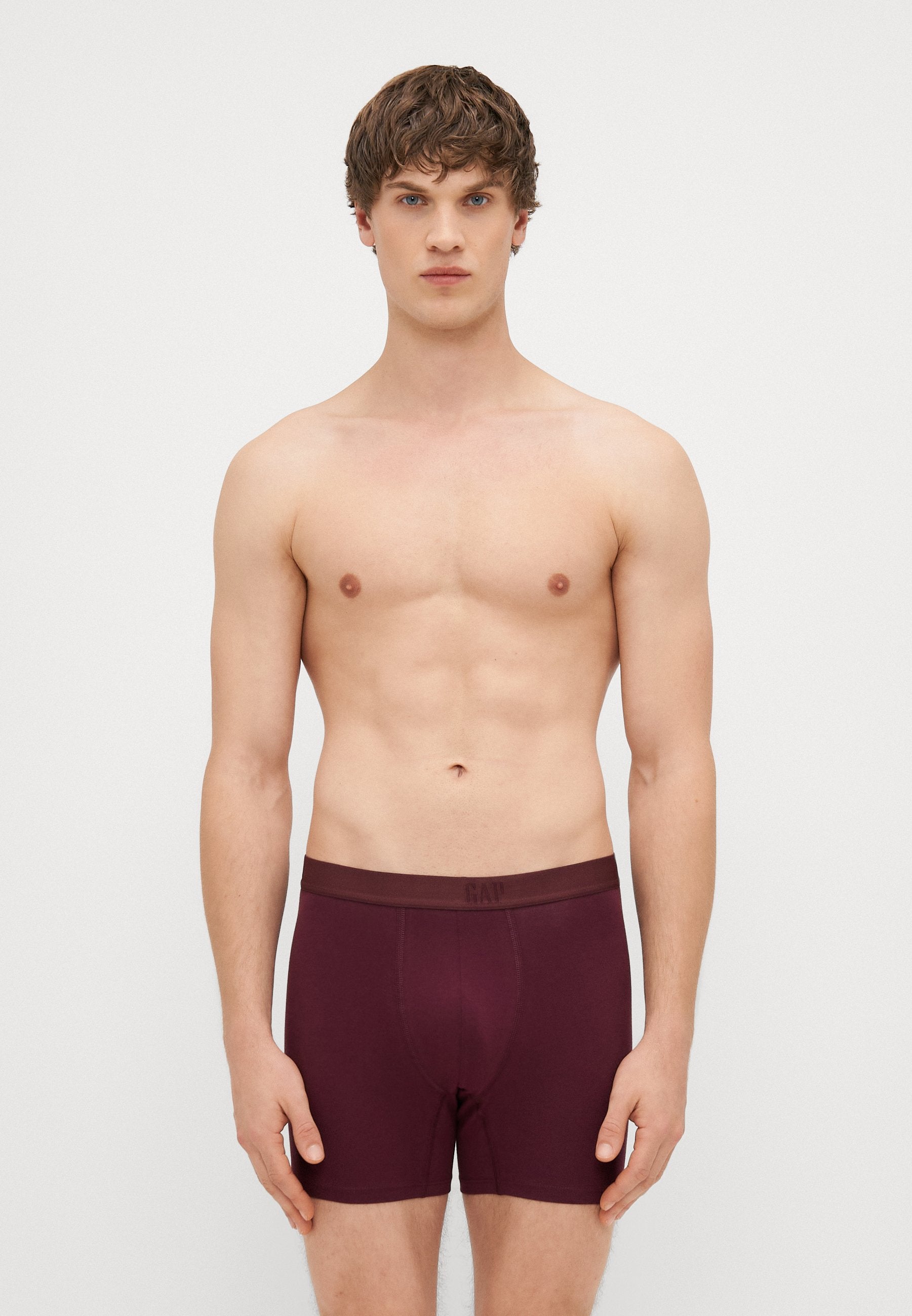 3 PACK - Boxer briefs - brown/dark brown/bordeaux