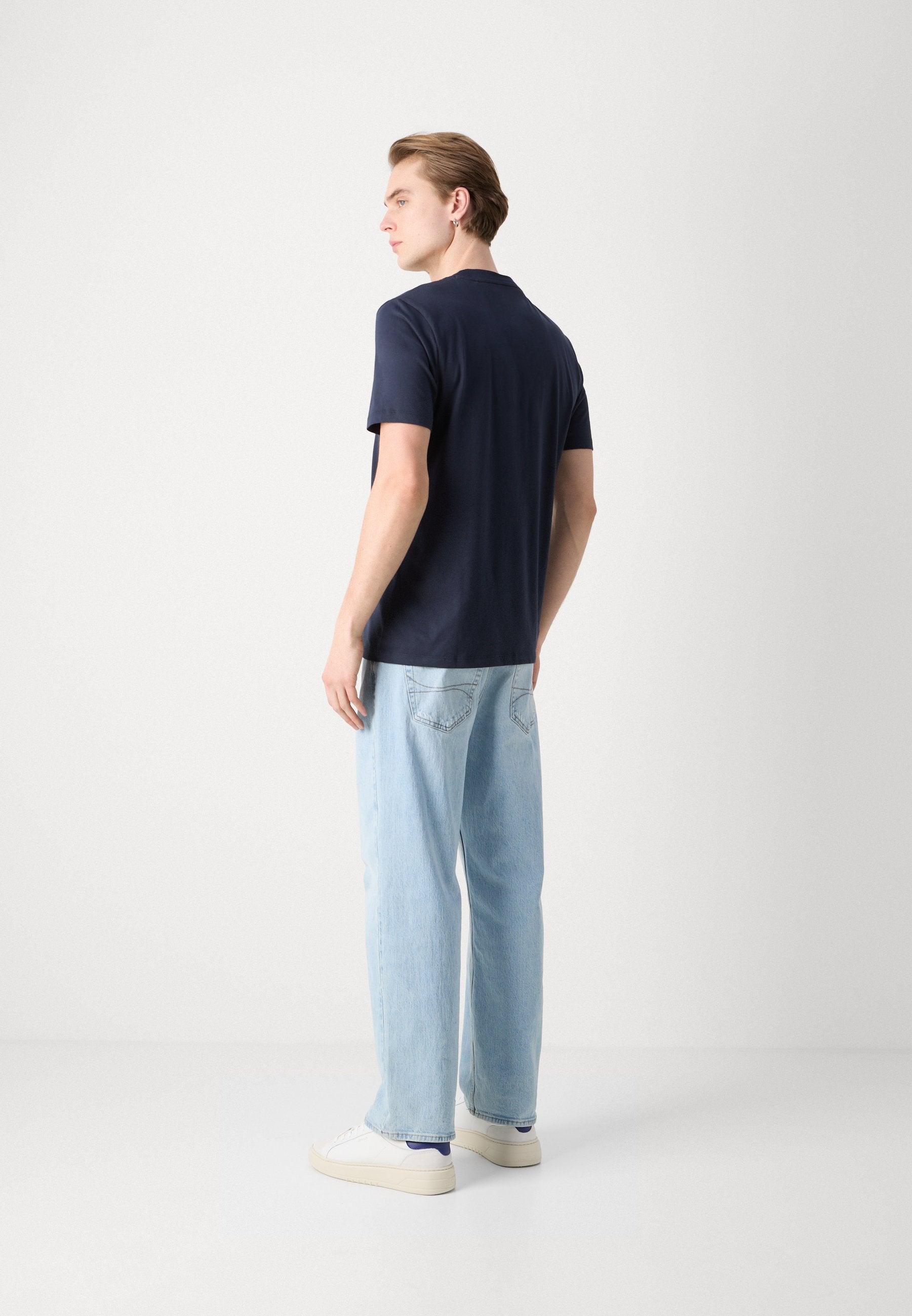 DULIVIO - T-shirt imprimé - bleu foncé