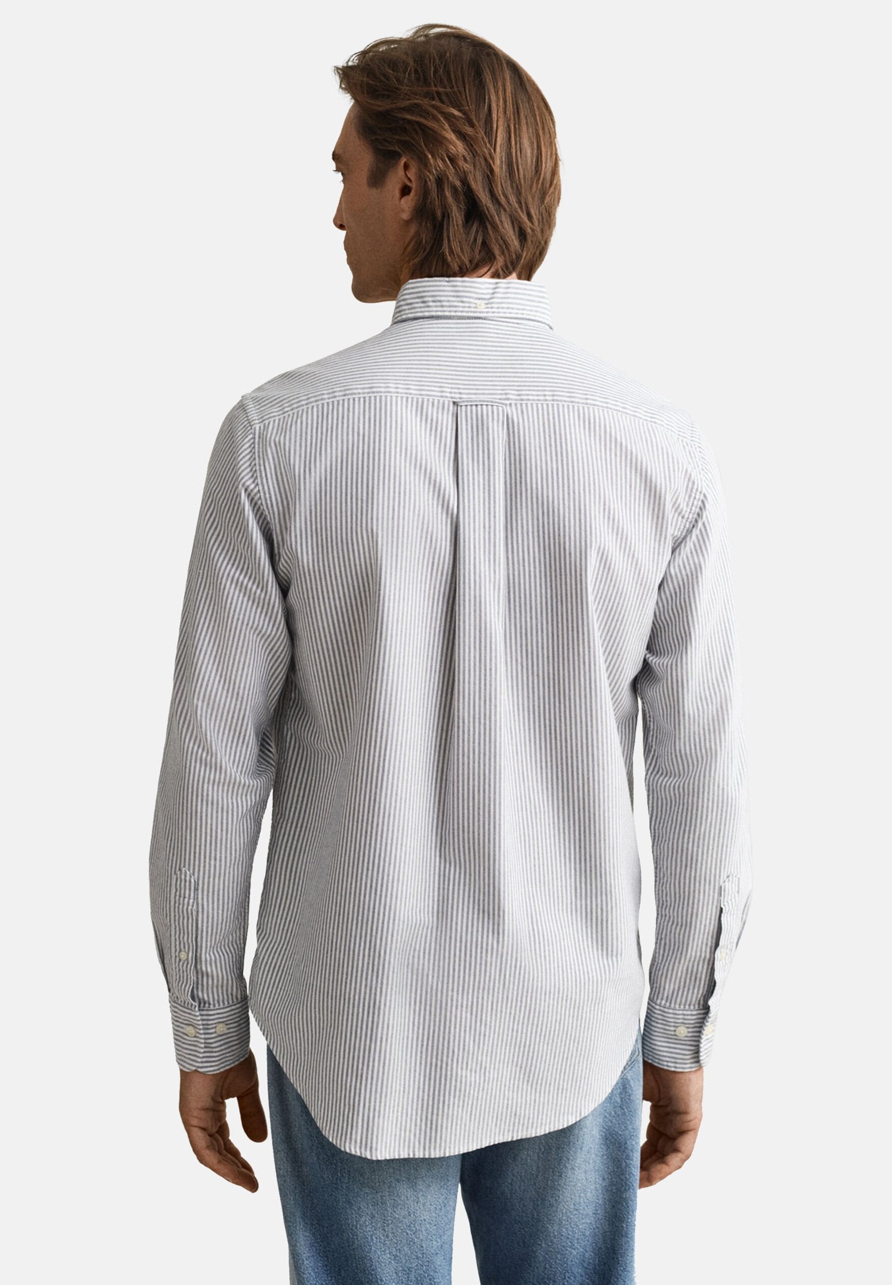 REG CLASSIC OXFORD STRIPE - Chemise - bleu persan