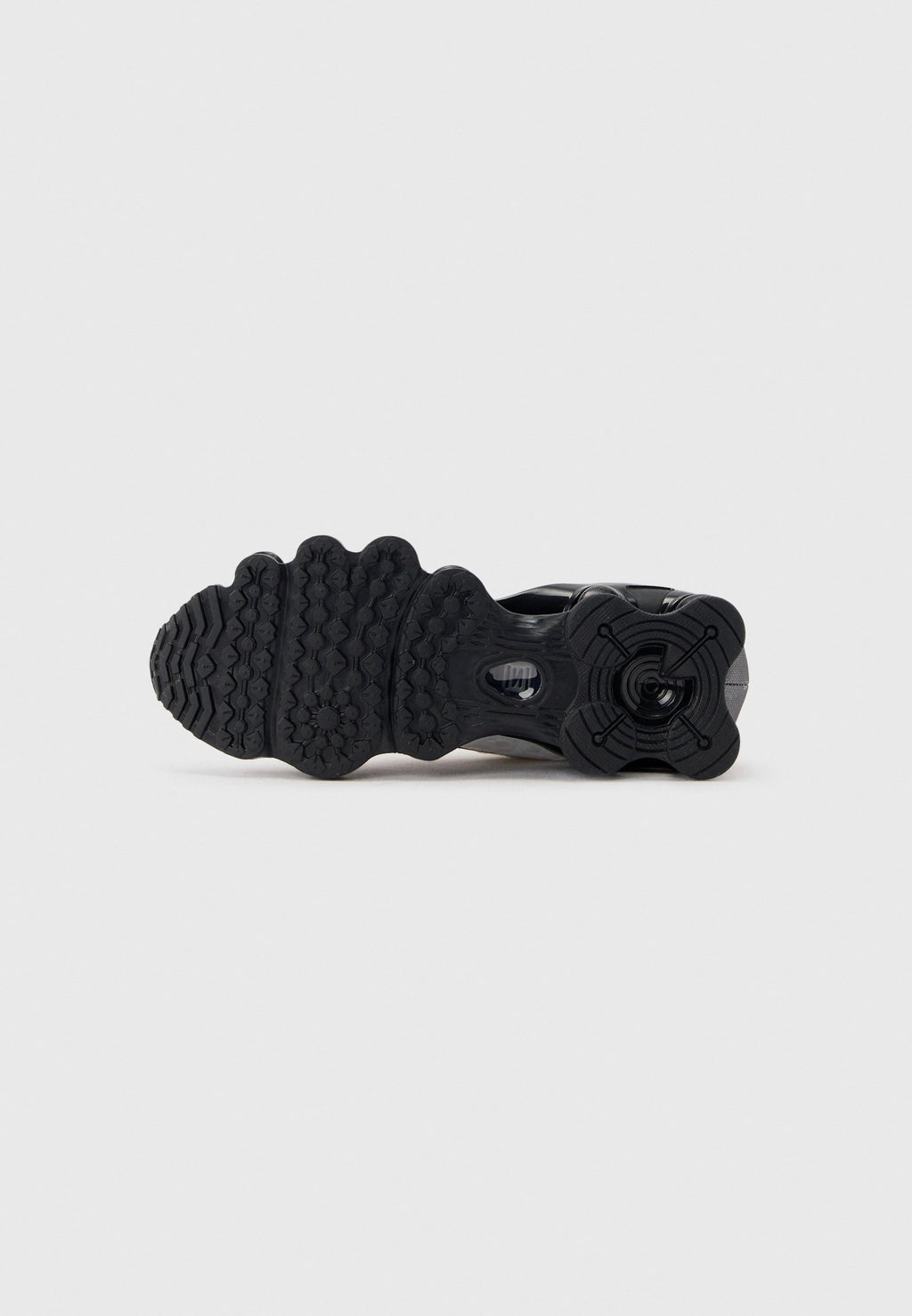 SHOX UNISEX - Trainers - white/cool grey/black/silver-coloured