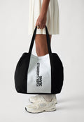 Tote bag - black/white